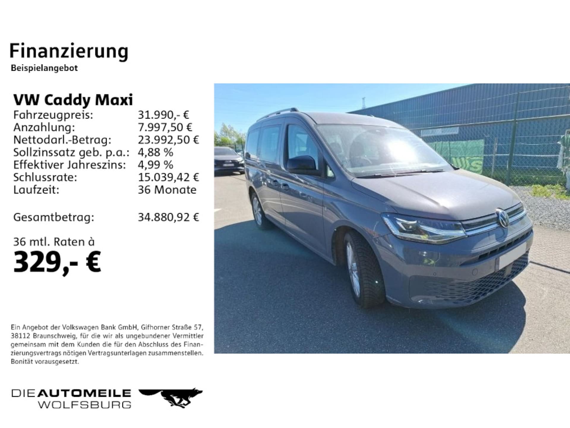Volkswagen Caddy Maxi Life