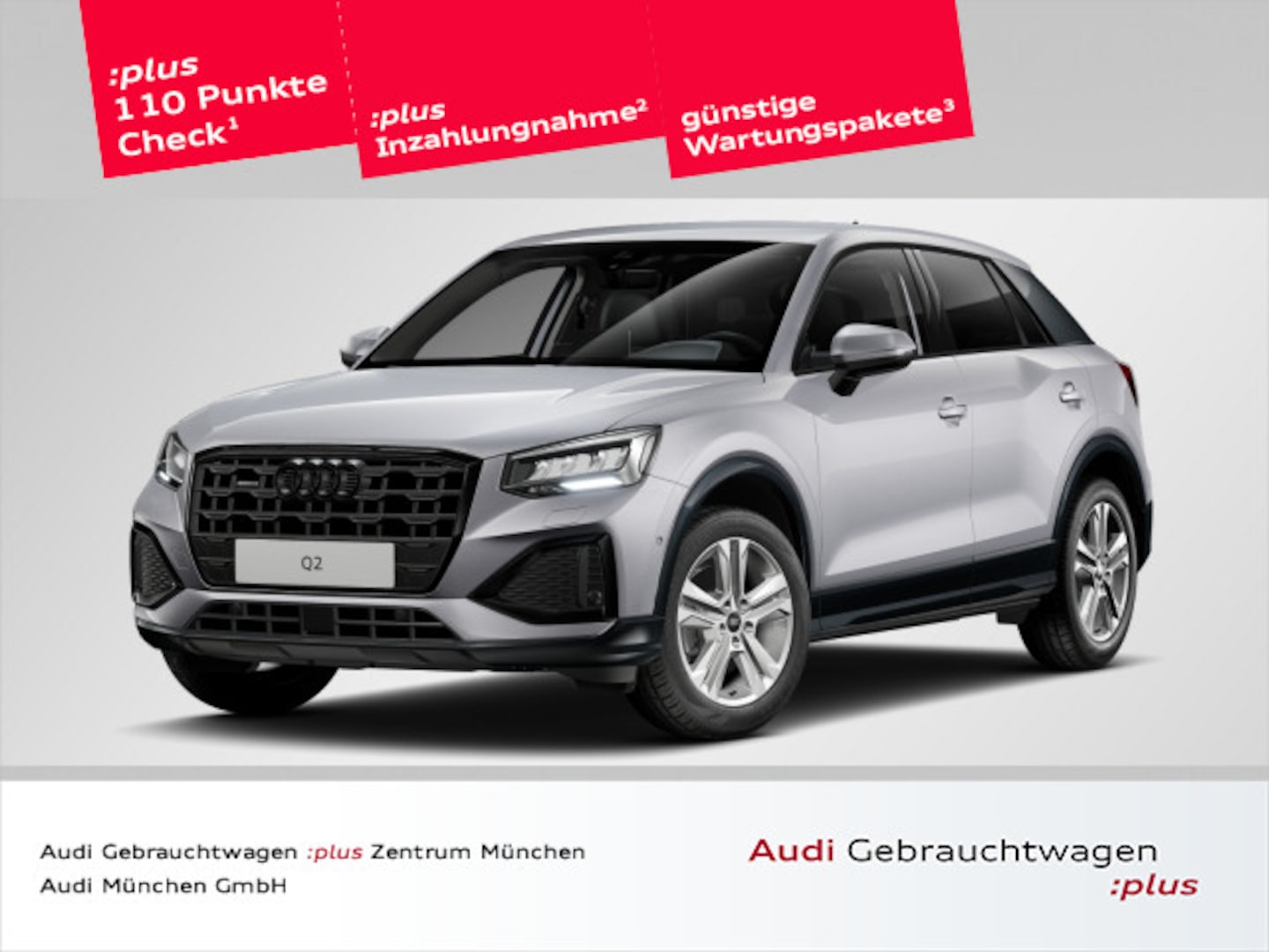Bild über Audi Q2 advanced 35 TDI quattro S tronic - für weitere Informationen kontaktieren Sie den Audi Partner