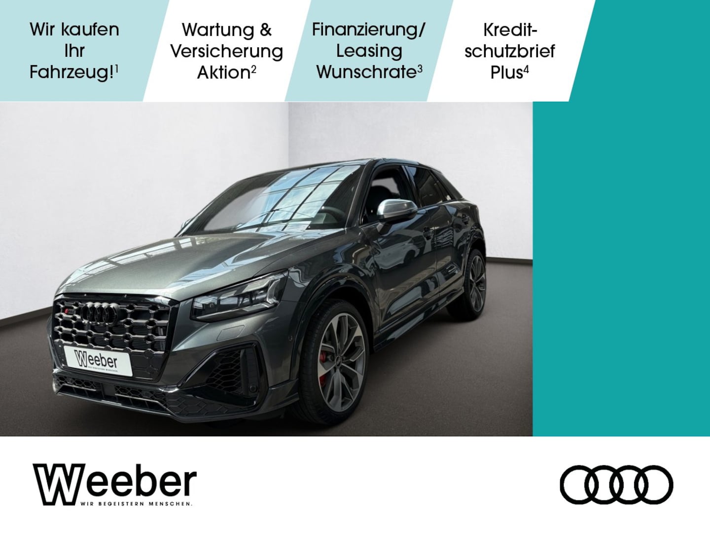 Bild über Audi SQ2 TFSI quattro S tronic - für weitere Informationen kontaktieren Sie den Audi Partner