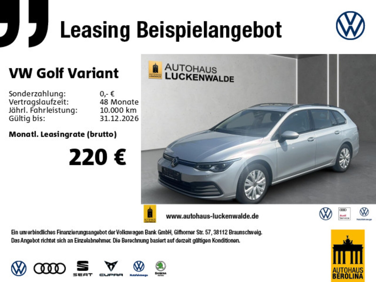 Volkswagen Golf Variant – Bild 2