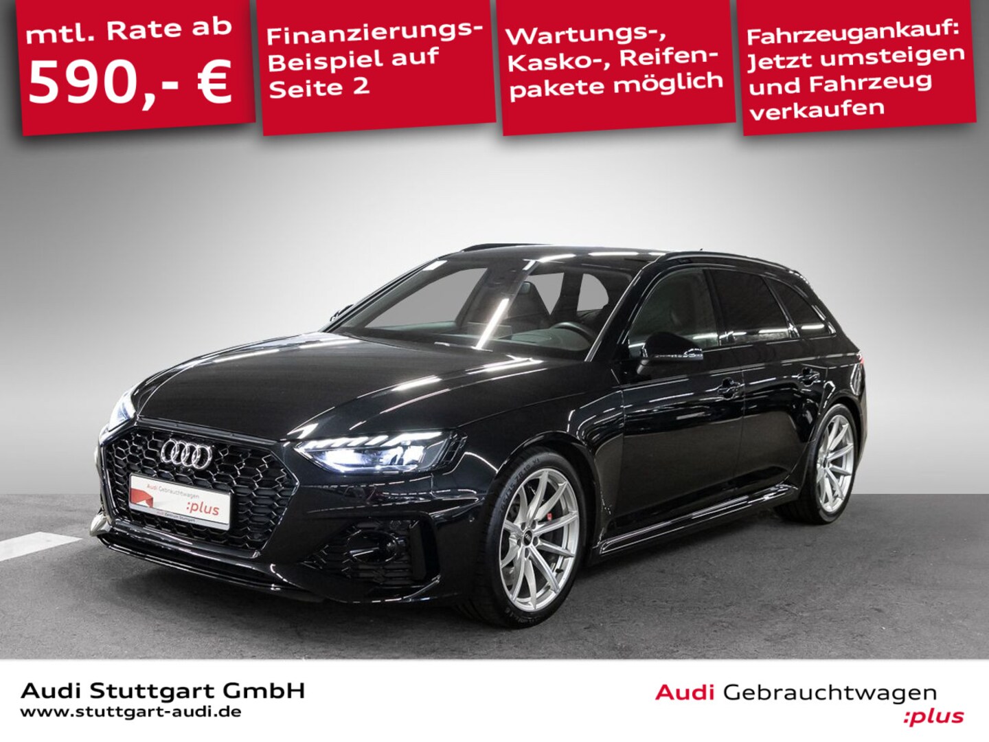 Bild über Audi RS 4 Avant TFSI quattro tiptronic - für weitere Informationen kontaktieren Sie den Audi Partner