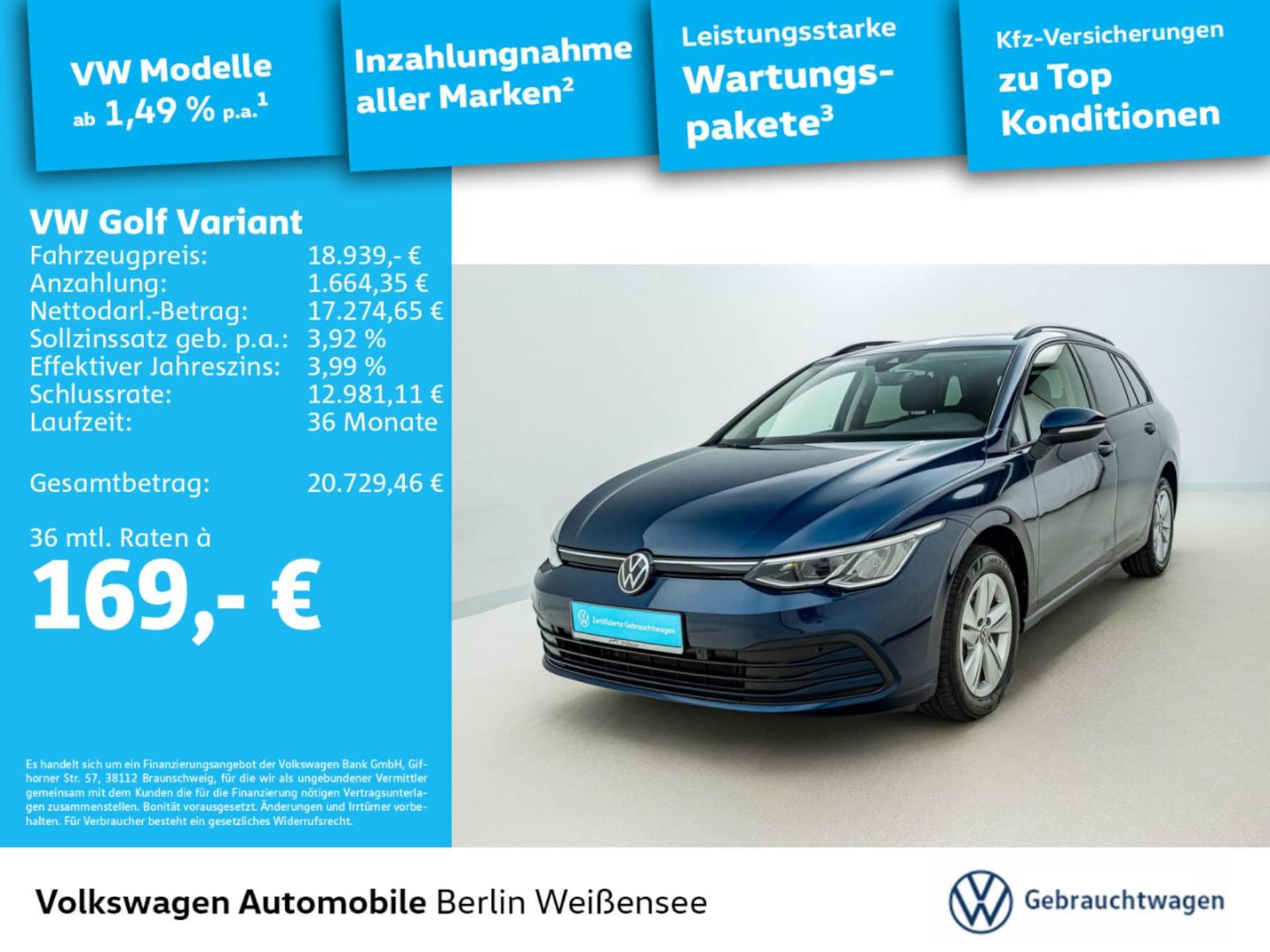 Volkswagen Golf Variant Life