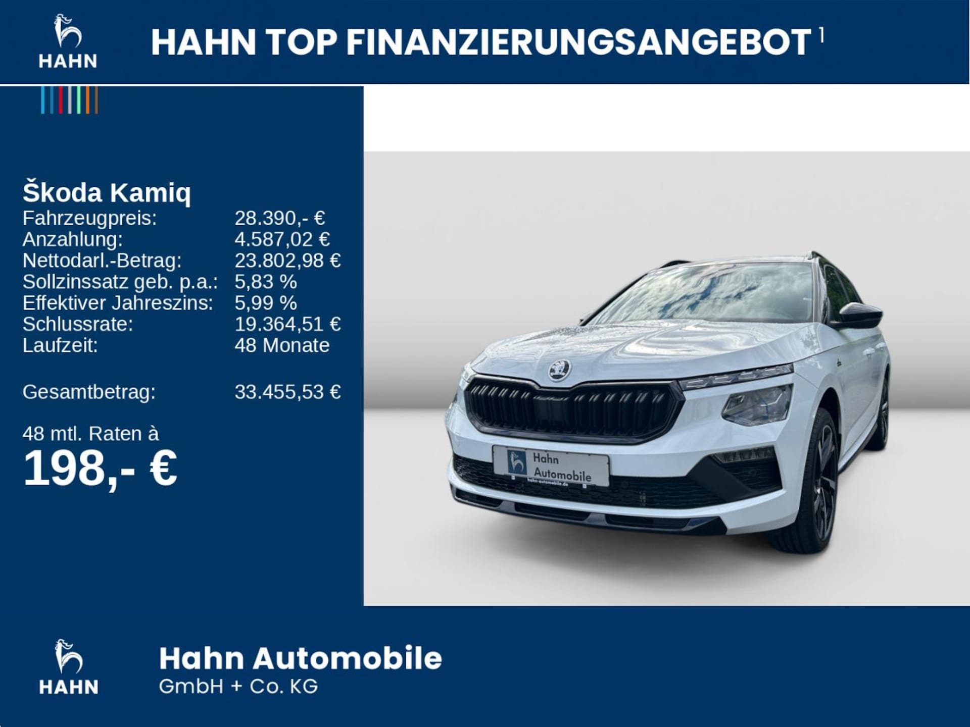 Skoda Kamiq Monte Carlo