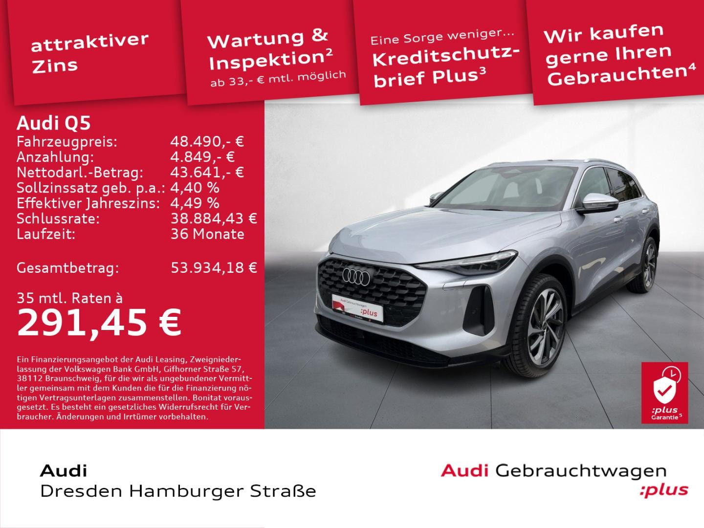 Bild über Audi Q5 SUV TDI quattro 150 kW S tronic - für weitere Informationen kontaktieren Sie den Audi Partner