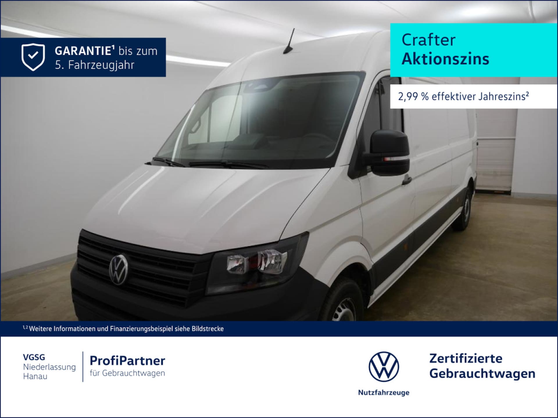 Volkswagen Crafter Kasten langer Radstand