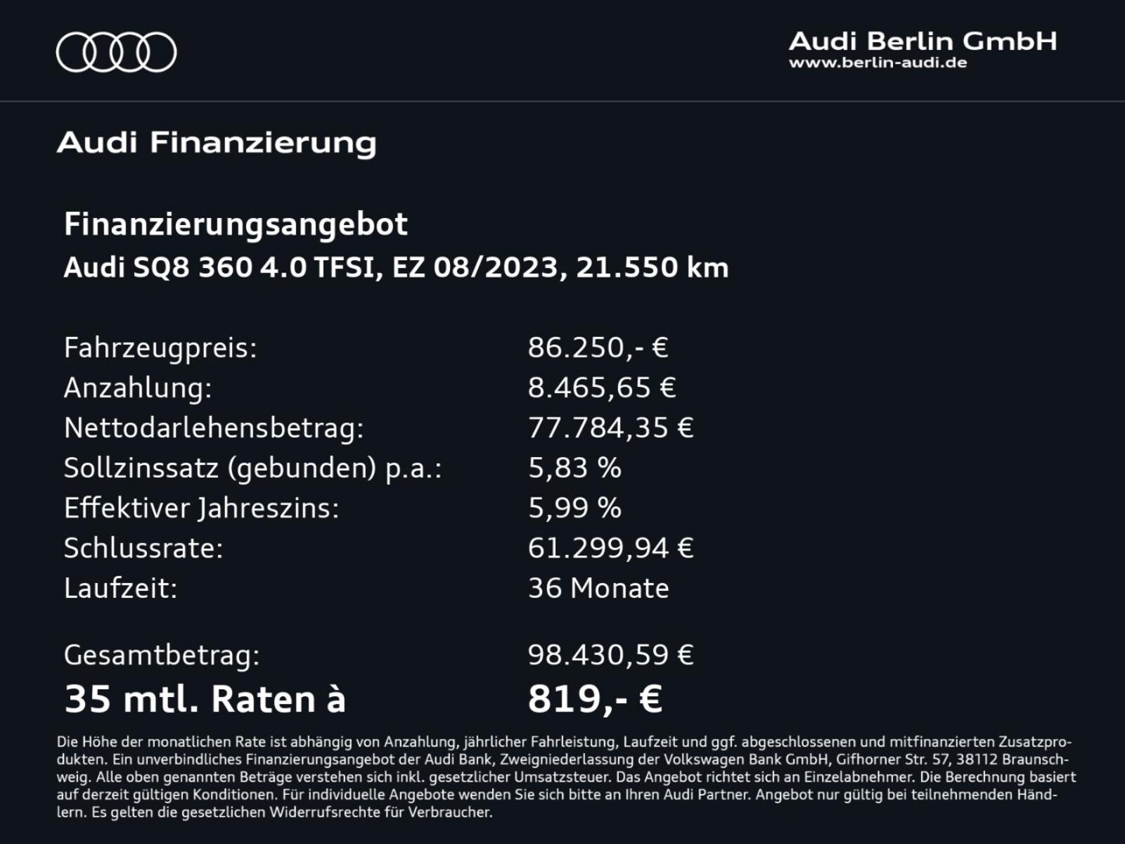 Audi SQ8 – Bild 4