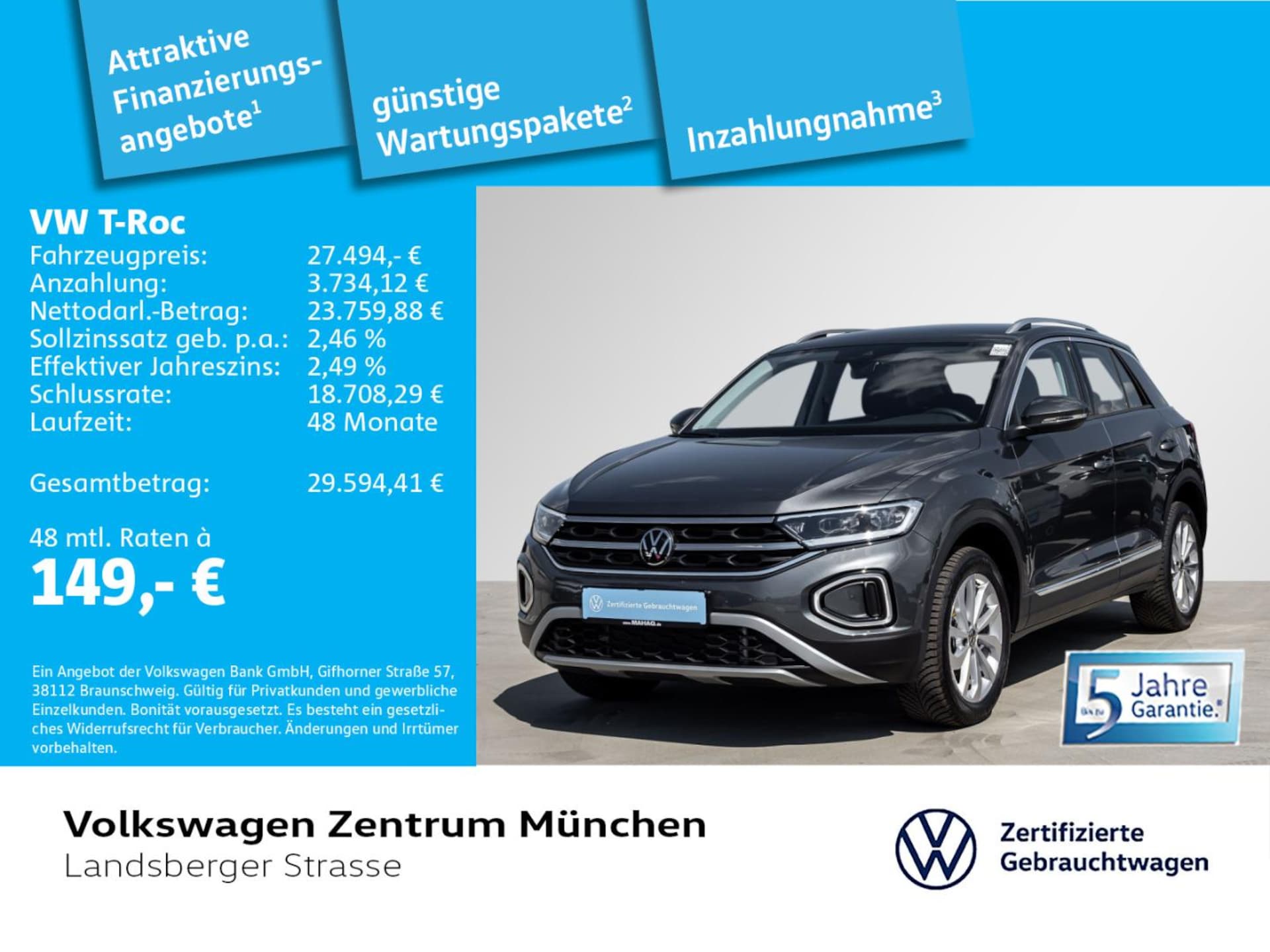 Volkswagen T-Roc Style