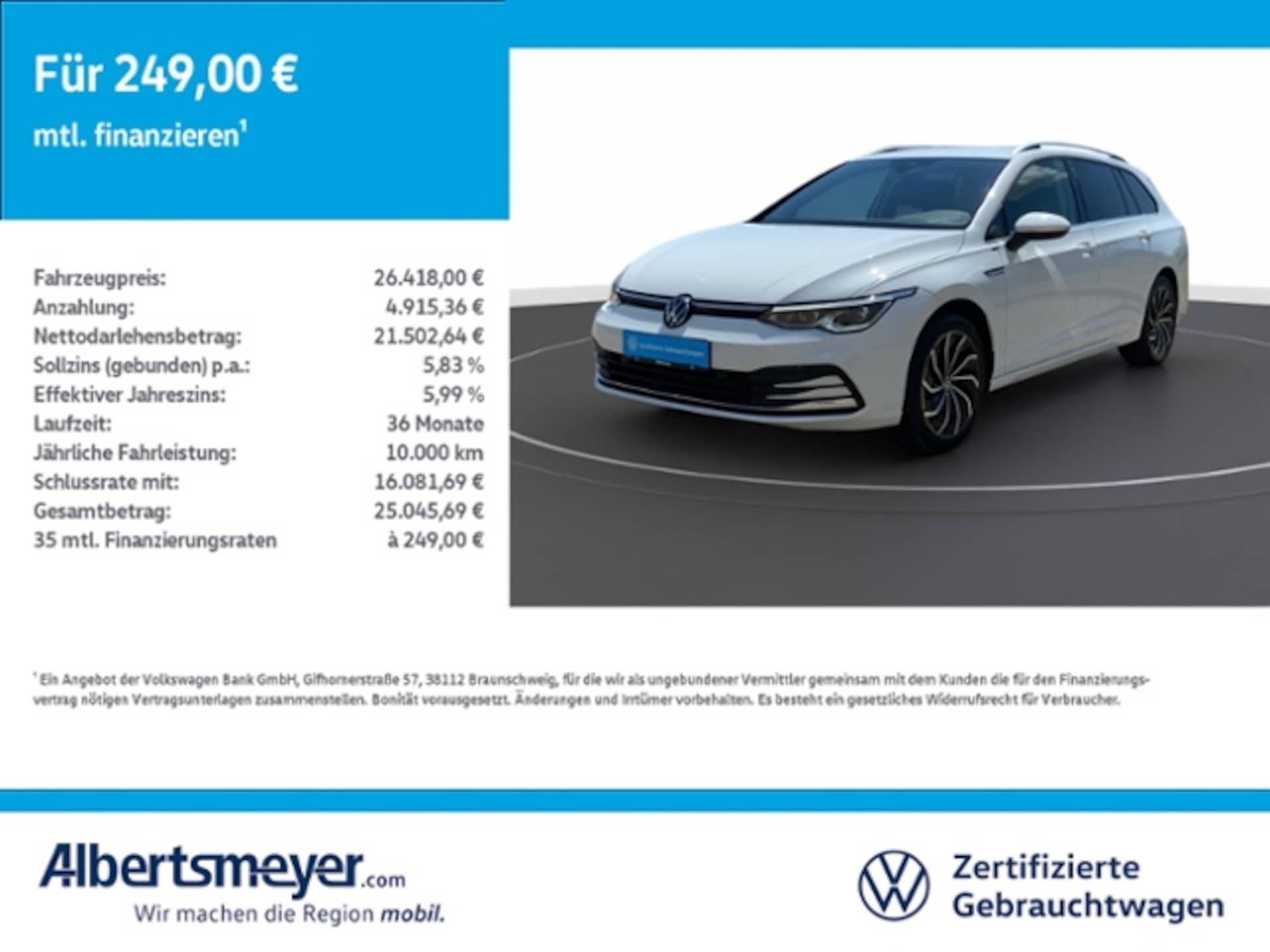 Volkswagen Golf Variant Style