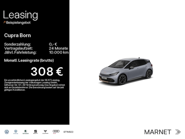 CUPRA Born Navi*Wärmep.*Voll-LED*Keyless*HuD*Digital*Kamera*SHZ*ACC* (SP041418MA)
