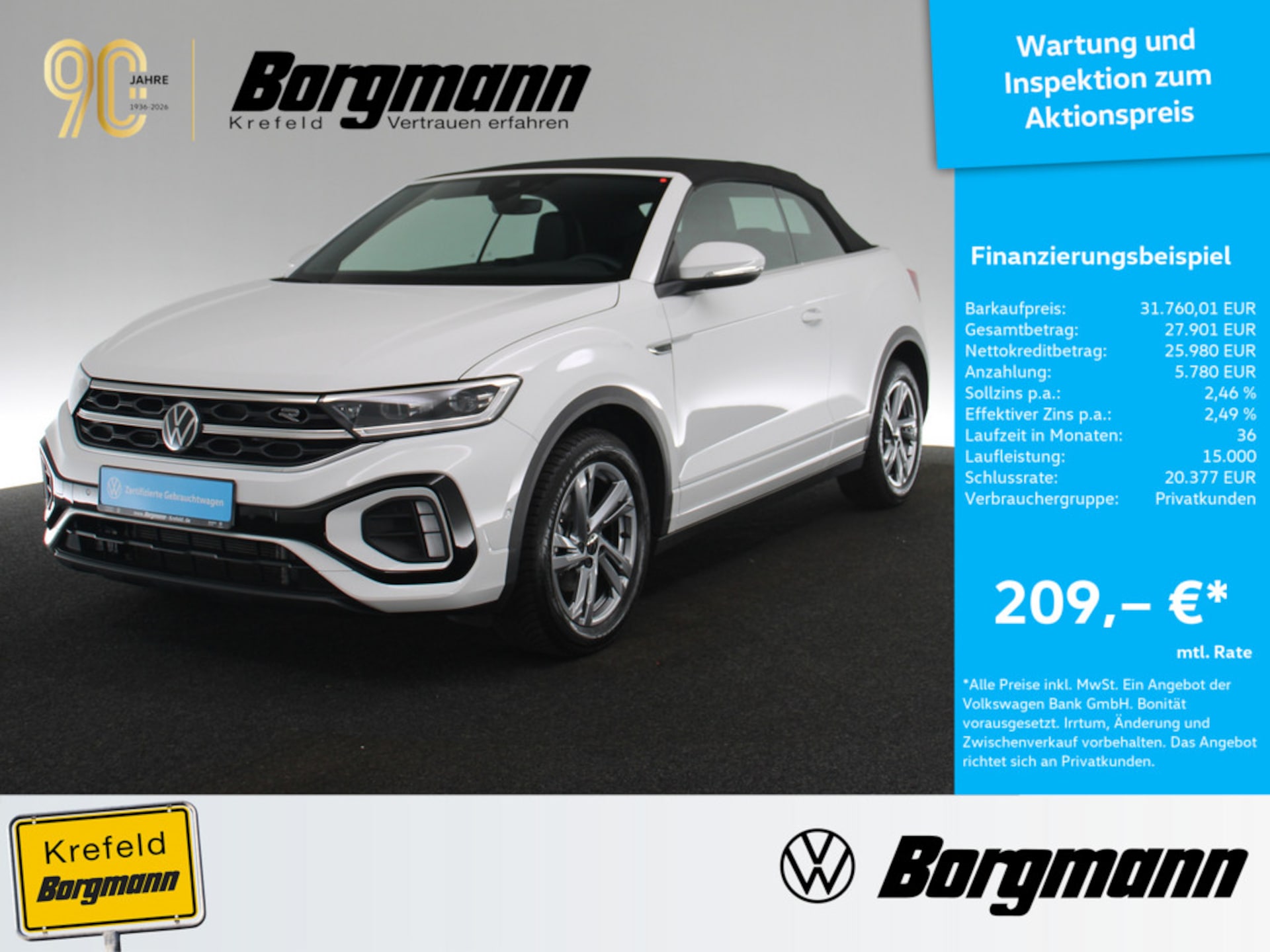 Volkswagen T-Roc Cabriolet R-Line