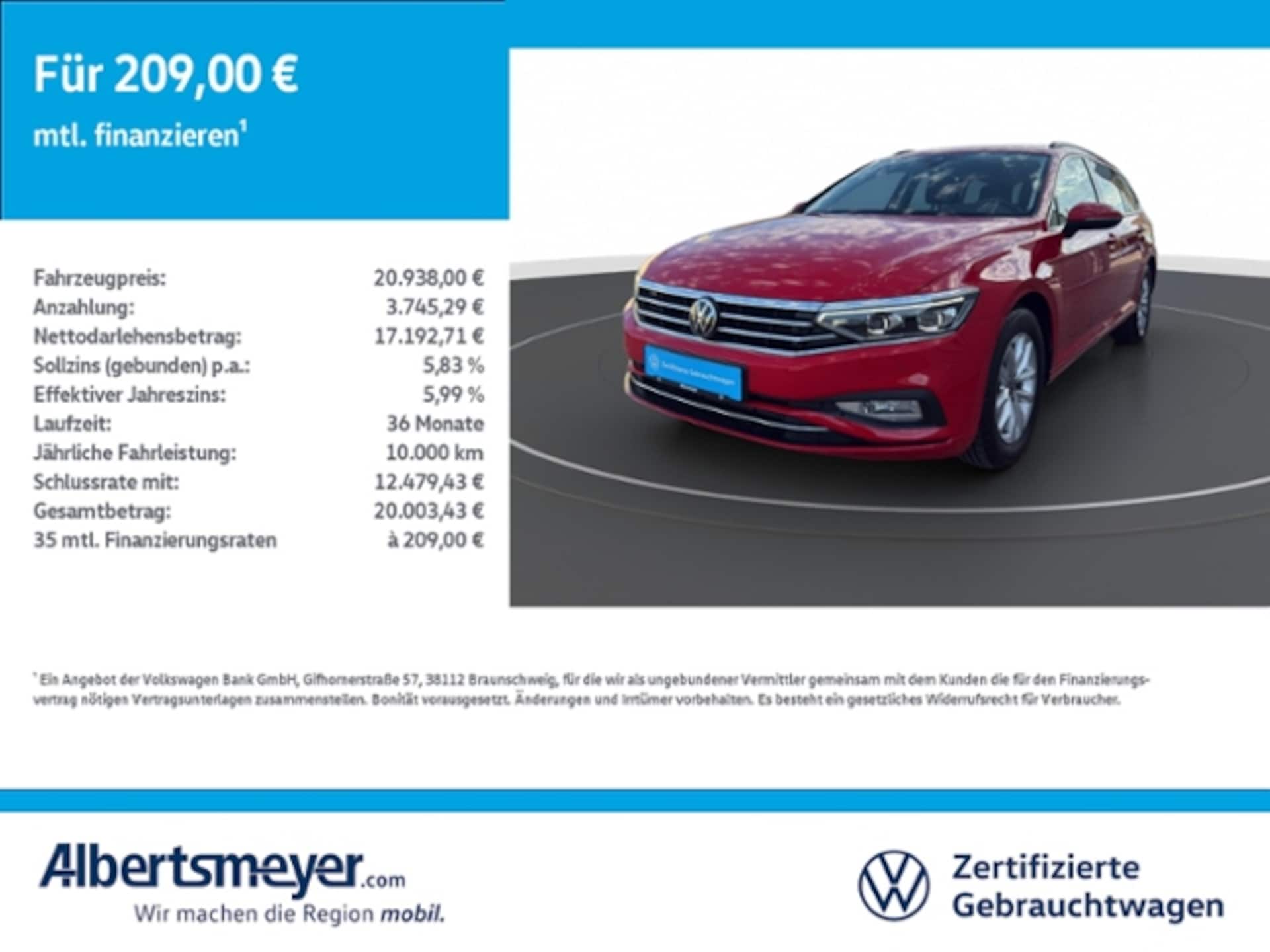 Volkswagen Passat Variant Business