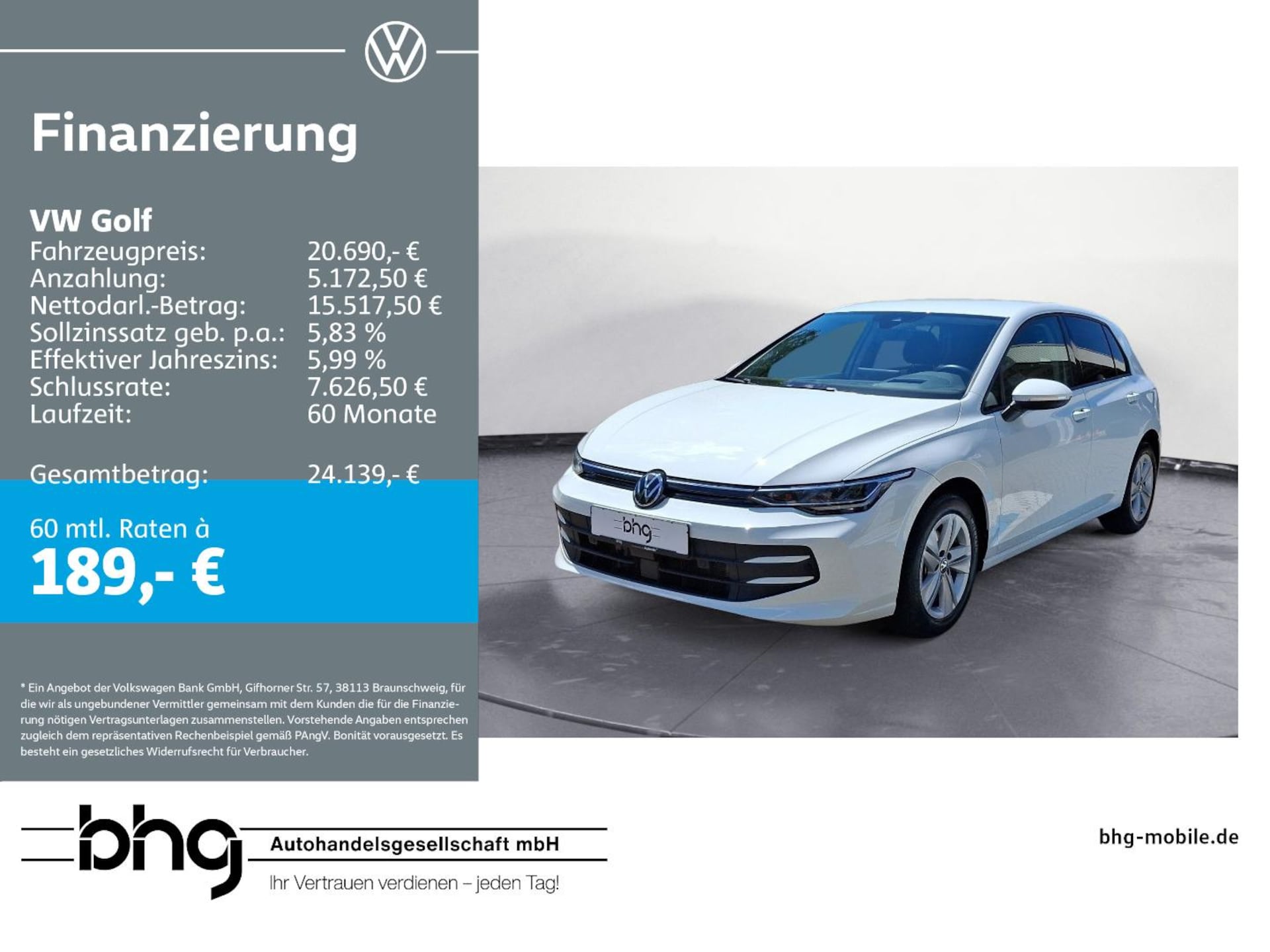 Volkswagen Golf Life