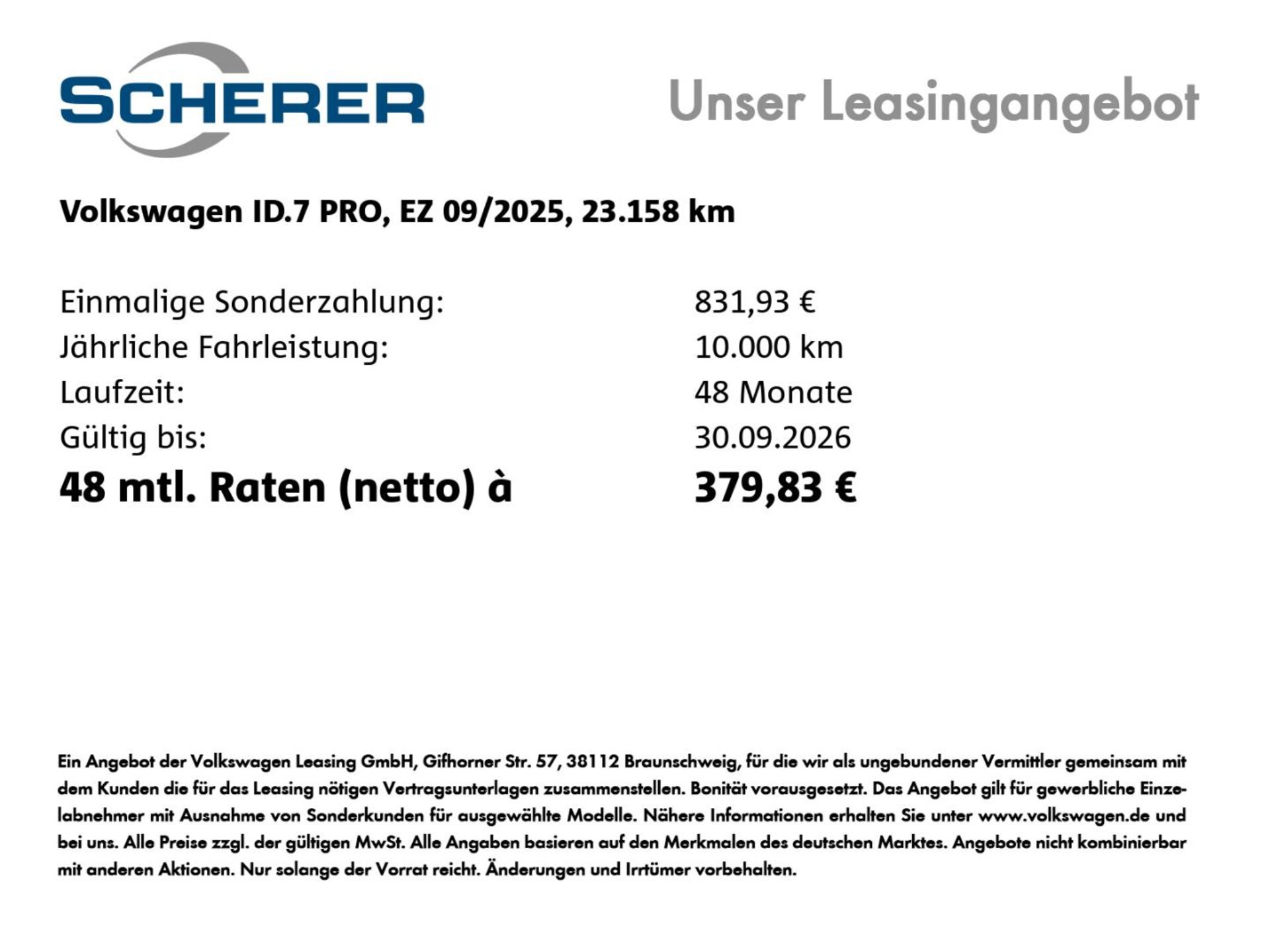 Volkswagen ID.7 Pro