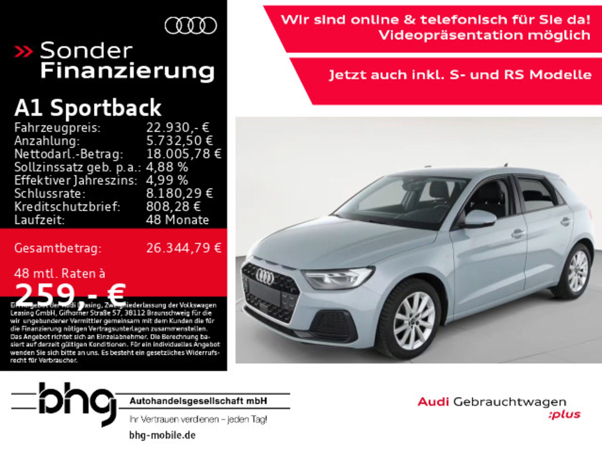 Audi A1 Sportback Advanced