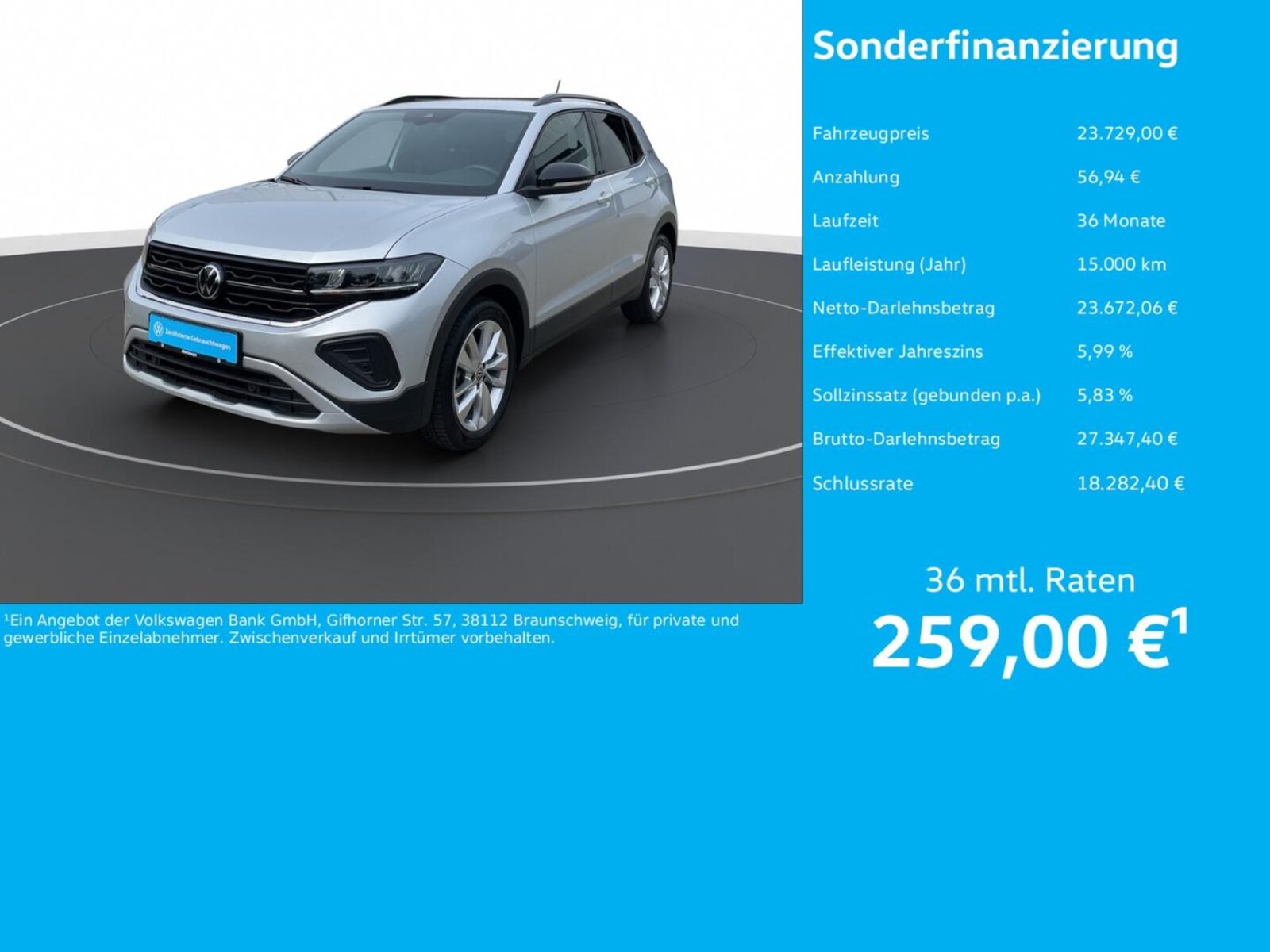 Volkswagen T-Cross – Bild 2