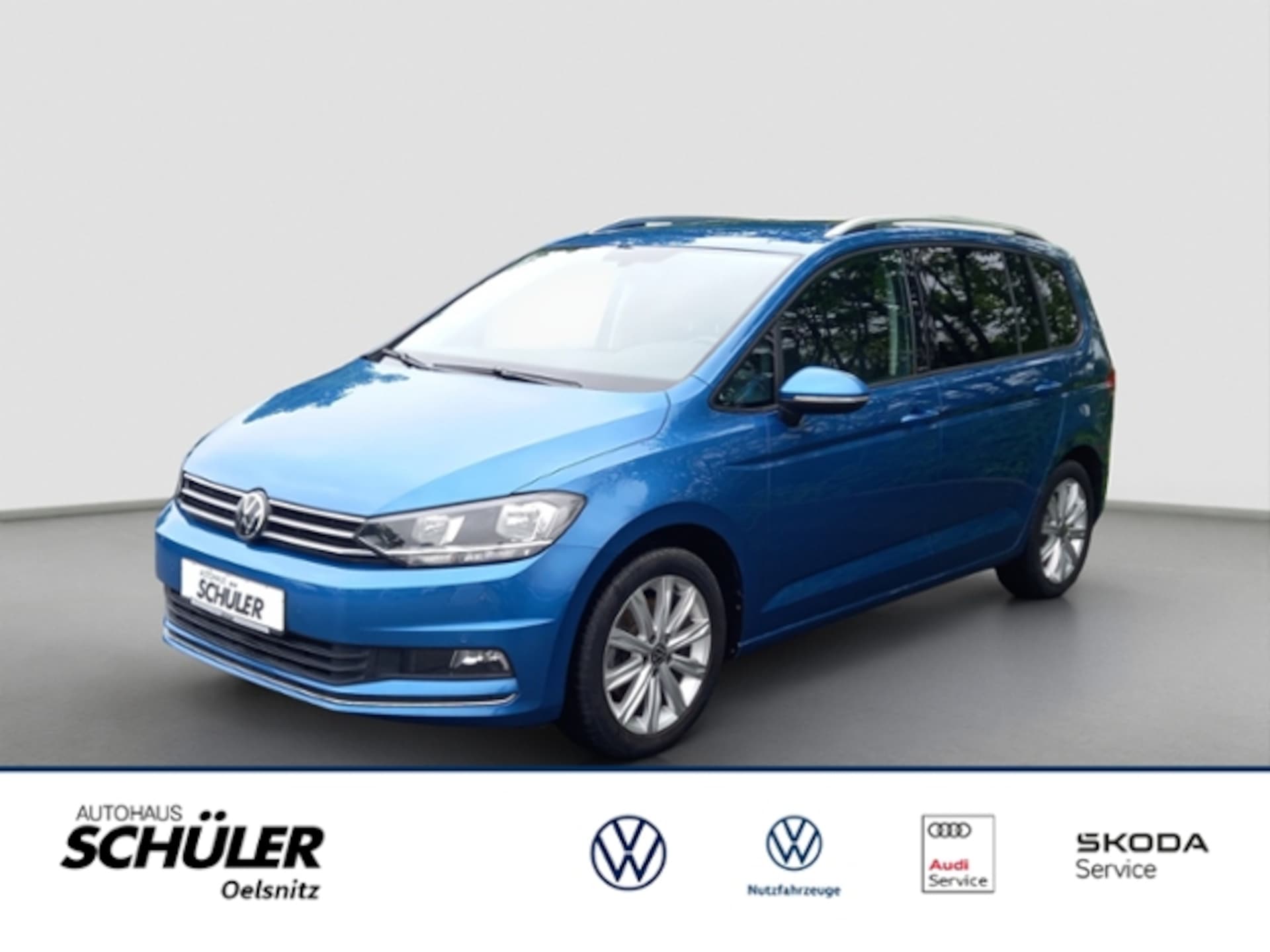 Volkswagen Touran 2021 — 1.5TSI*UNITED*AHK*NAV*7-SITZER* EL.KLAPPE*SITZH*SPIEGEL