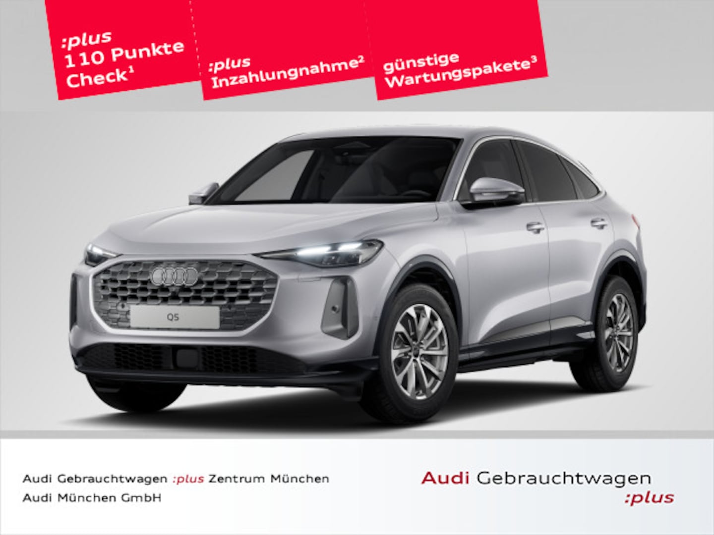 Bild über Audi Q5 Sportback TDI quattro 150 kW S tronic - für weitere Informationen kontaktieren Sie den Audi Partner