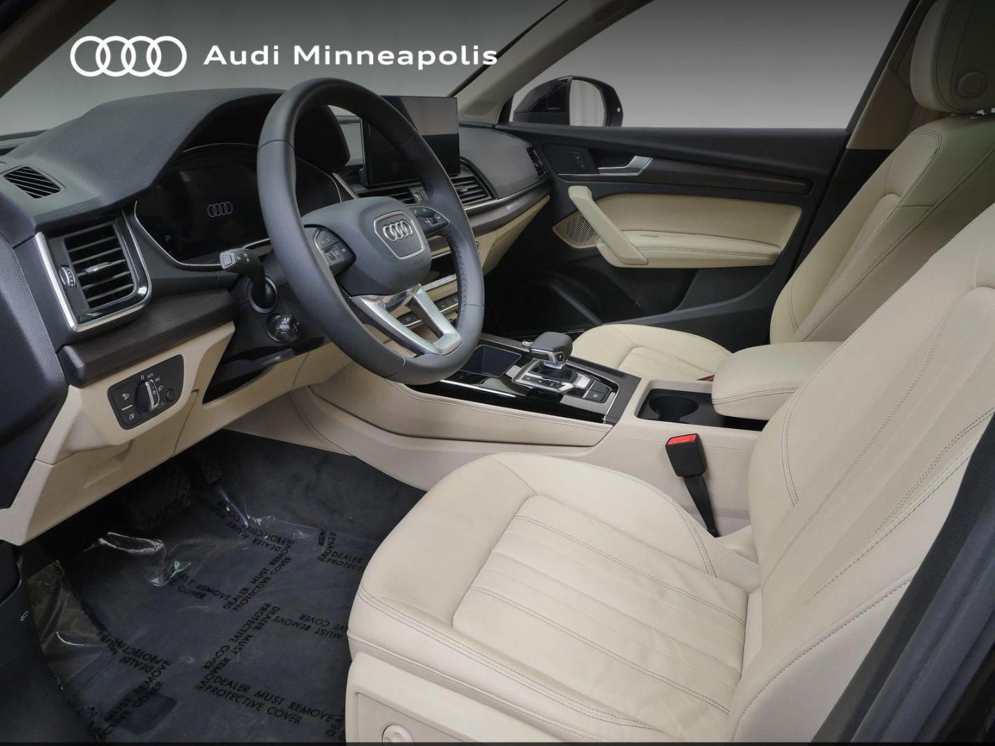 Certified 2023 Audi Q5 Premium Plus with VIN WA1EAAFY6P2159913 for sale in Minneapolis, Minnesota