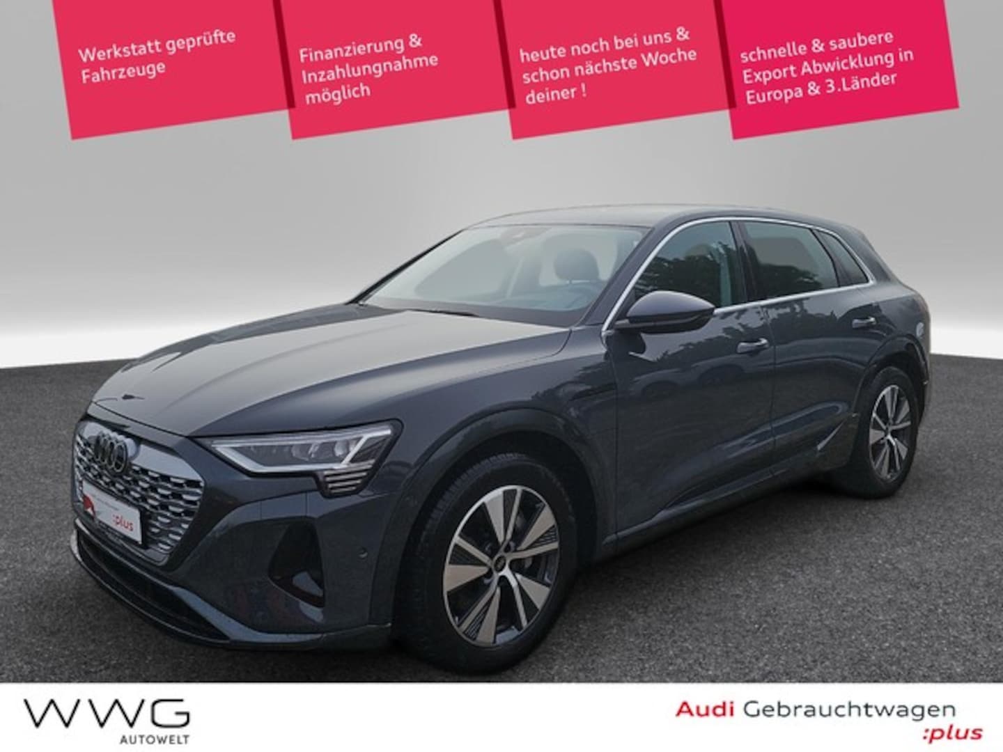 Bild über Audi Q8 e-tron advanced 50 e-tron quattro - für weitere Informationen kontaktieren Sie den Audi Partner