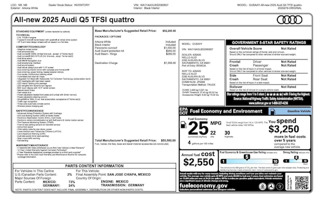 2025 Audi Q5