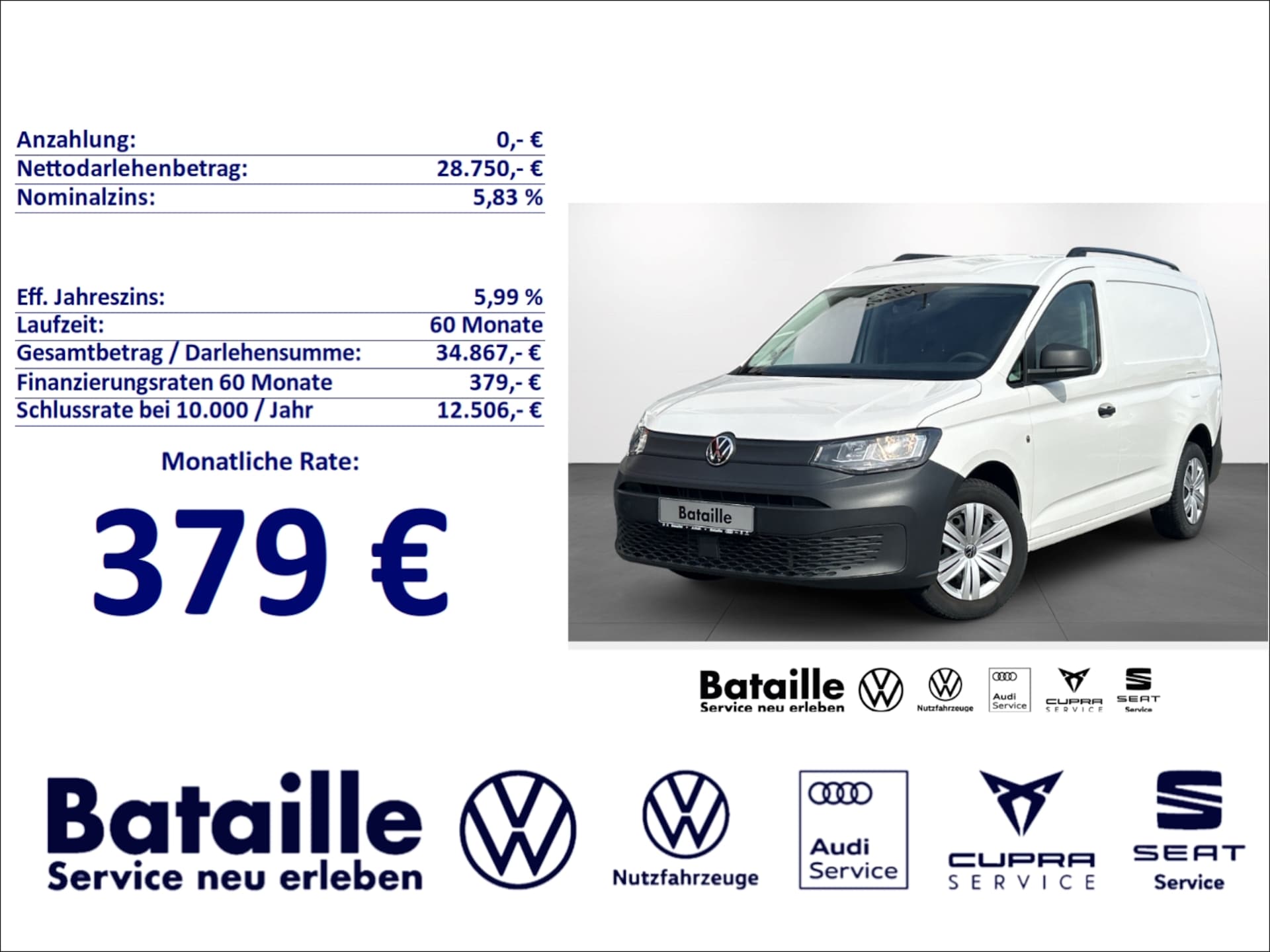 Volkswagen Caddy Maxi Cargo