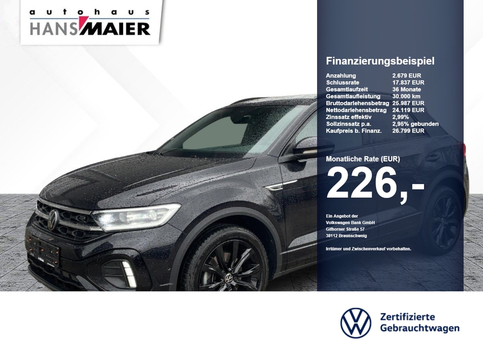 Volkswagen T-Roc 2023