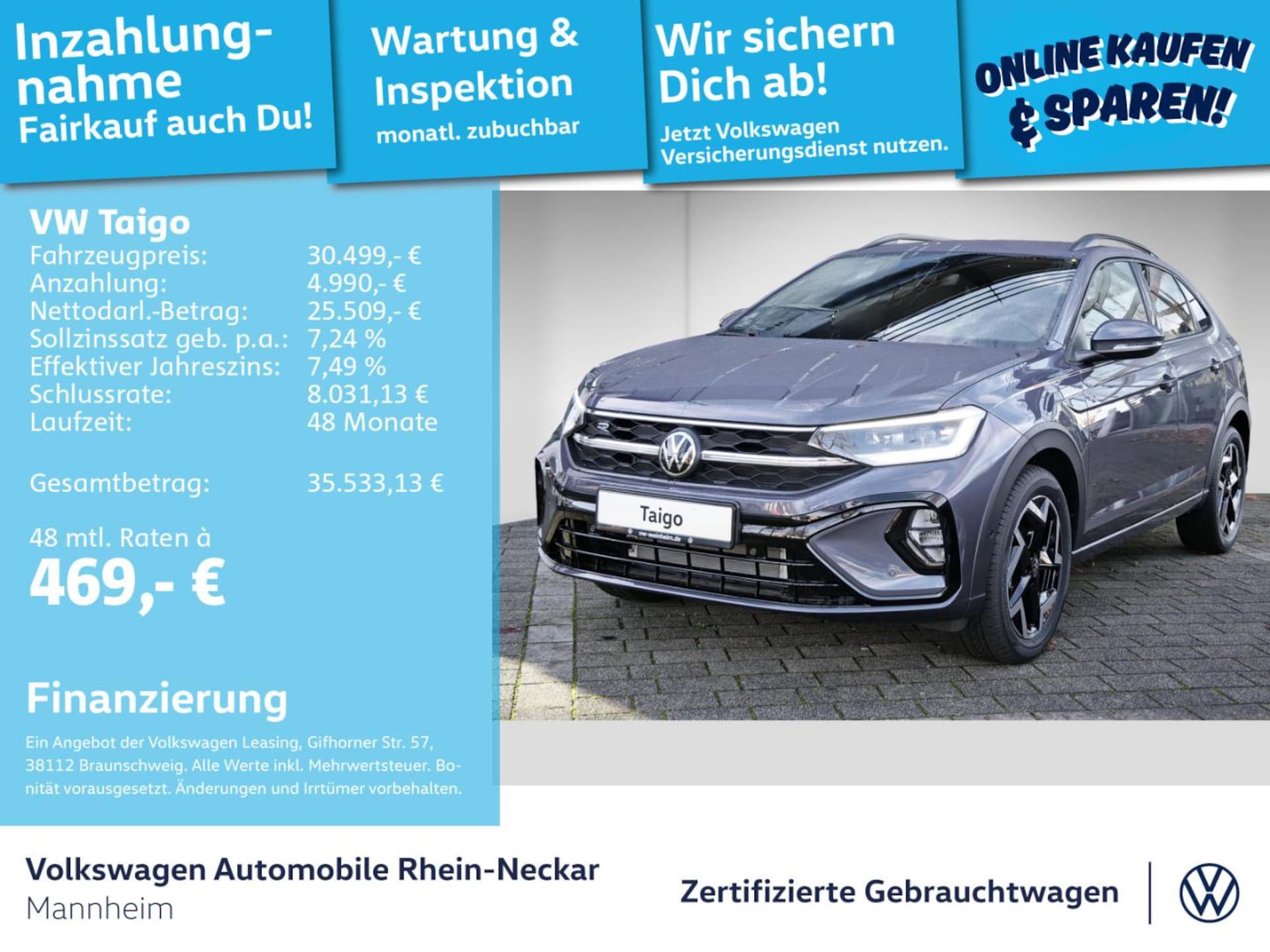 Volkswagen Taigo R-Line