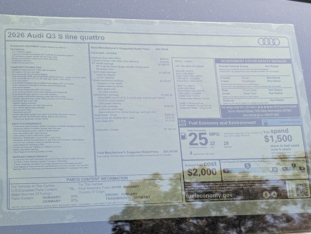 2026 Audi Q3 SUV