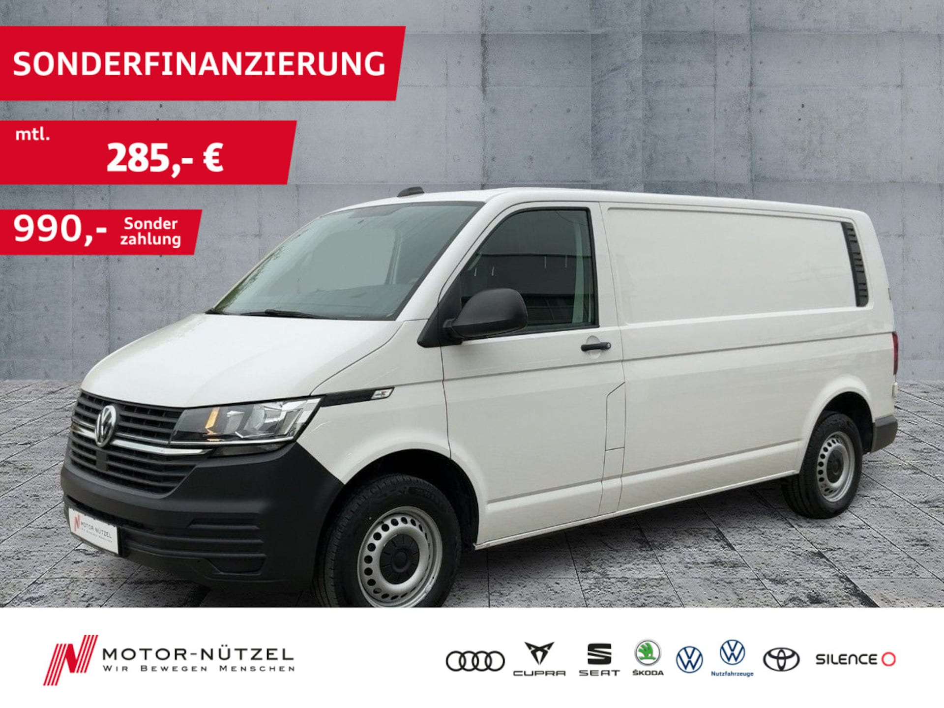Volkswagen T6.1 Transporter Kasten langer Radstand