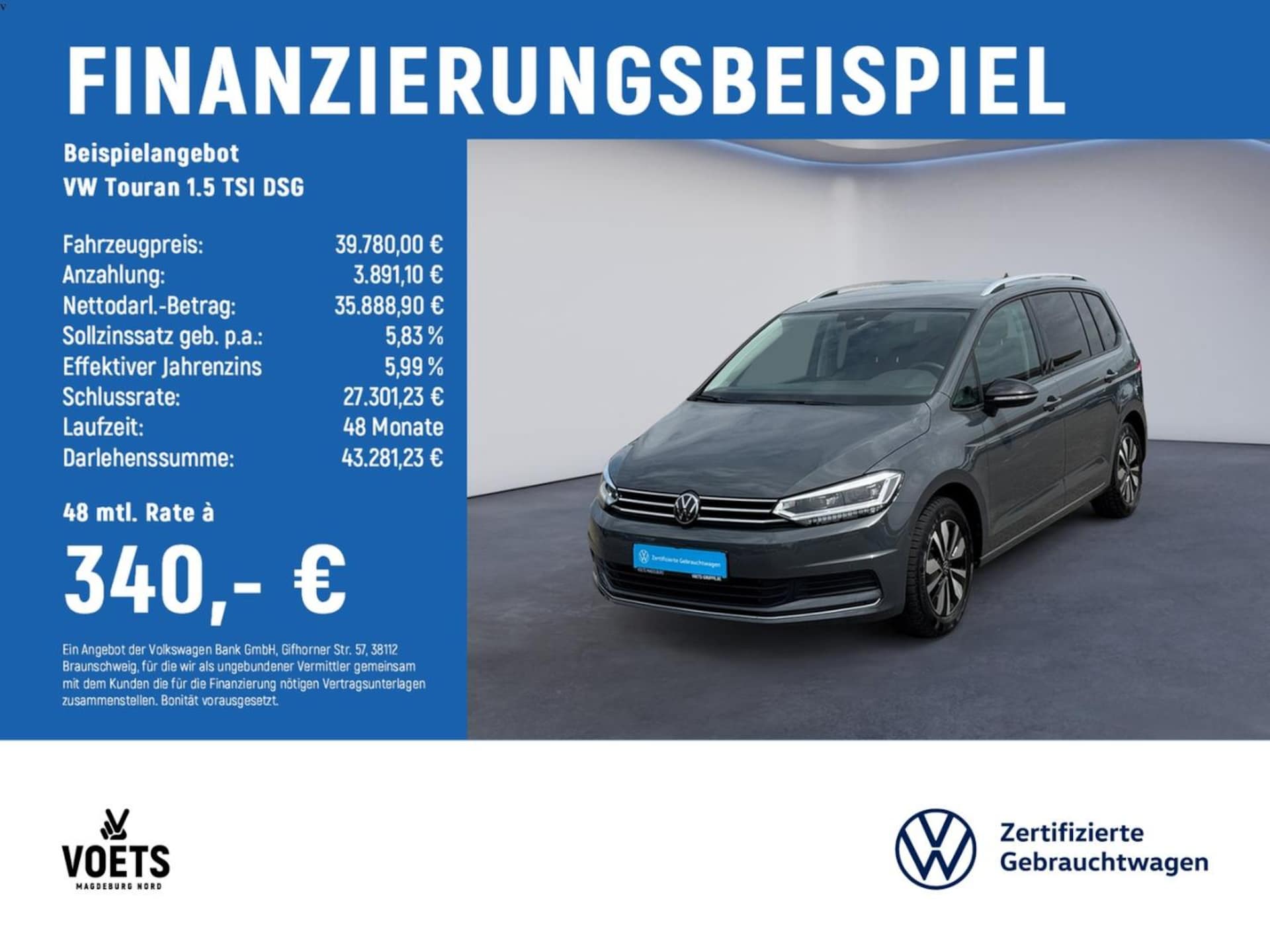 Volkswagen Touran Comfortline