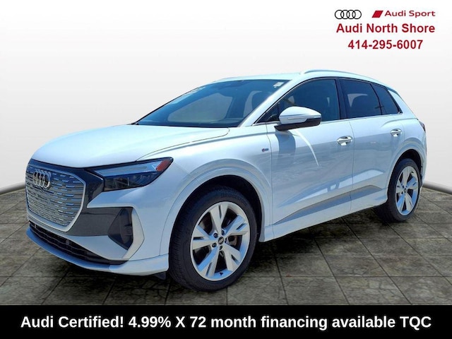 Certified 2023 Audi Q4 e-tron Premium with VIN WA1K2BFZXPP058925 for sale in Brown Deer, WI