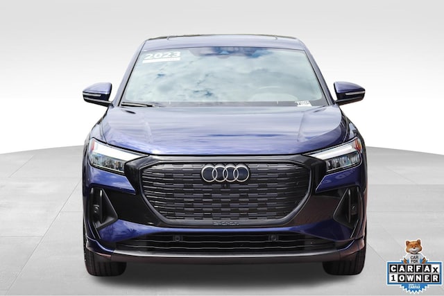 Certified 2023 Audi Q4 Sportback e-tron Premium Plus with VIN WA132BFZ9PP030134 for sale in Mission Viejo, CA