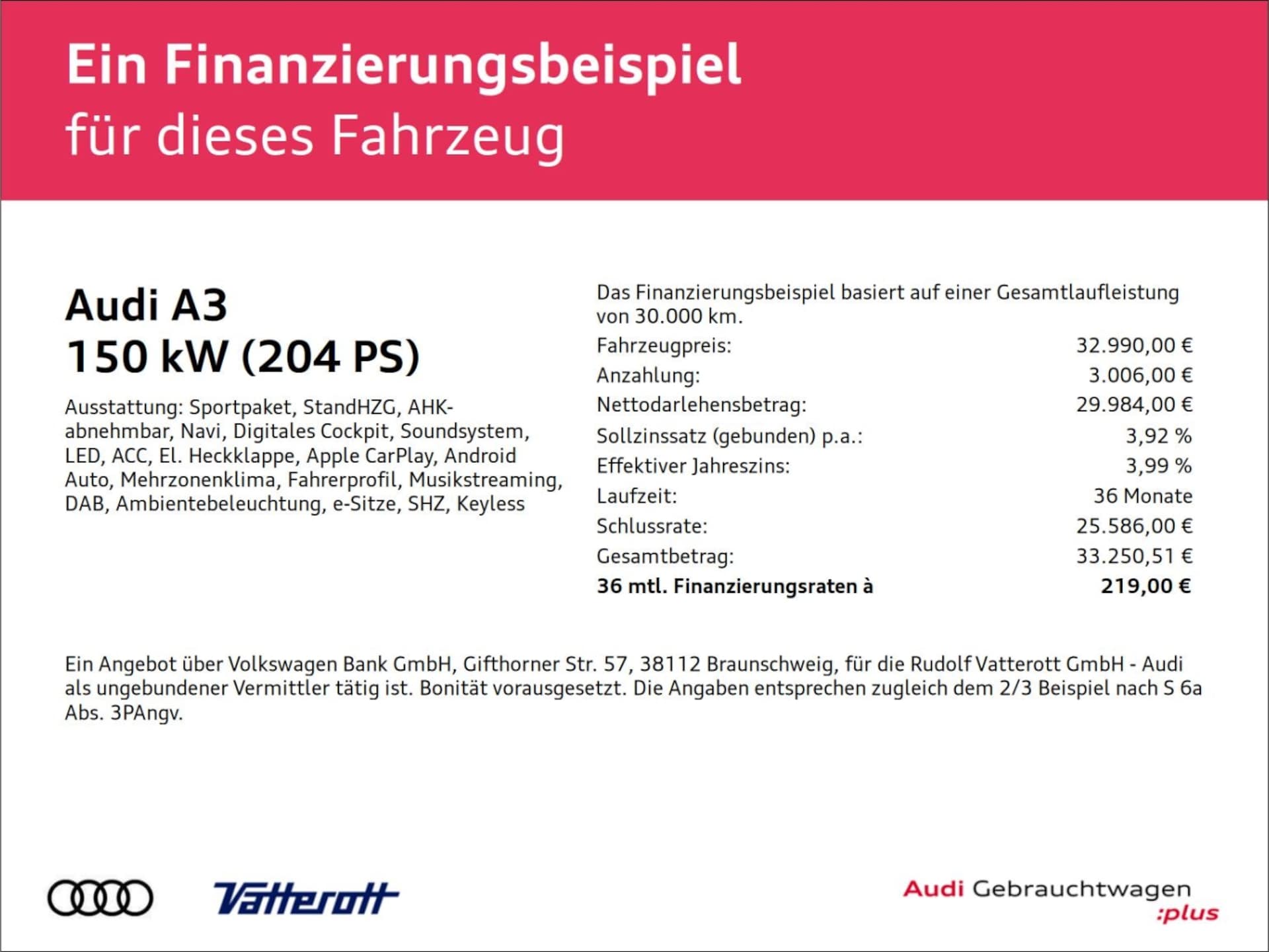 Audi A3 allstreet TFSI e