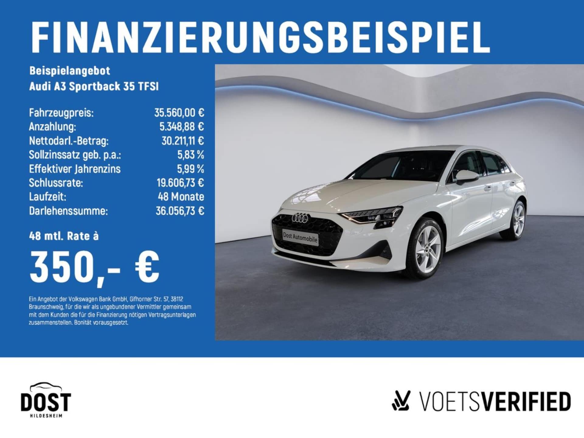 Audi A3 Sportback Advanced