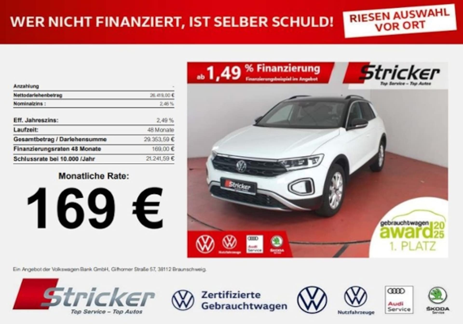 Volkswagen T-Roc Life