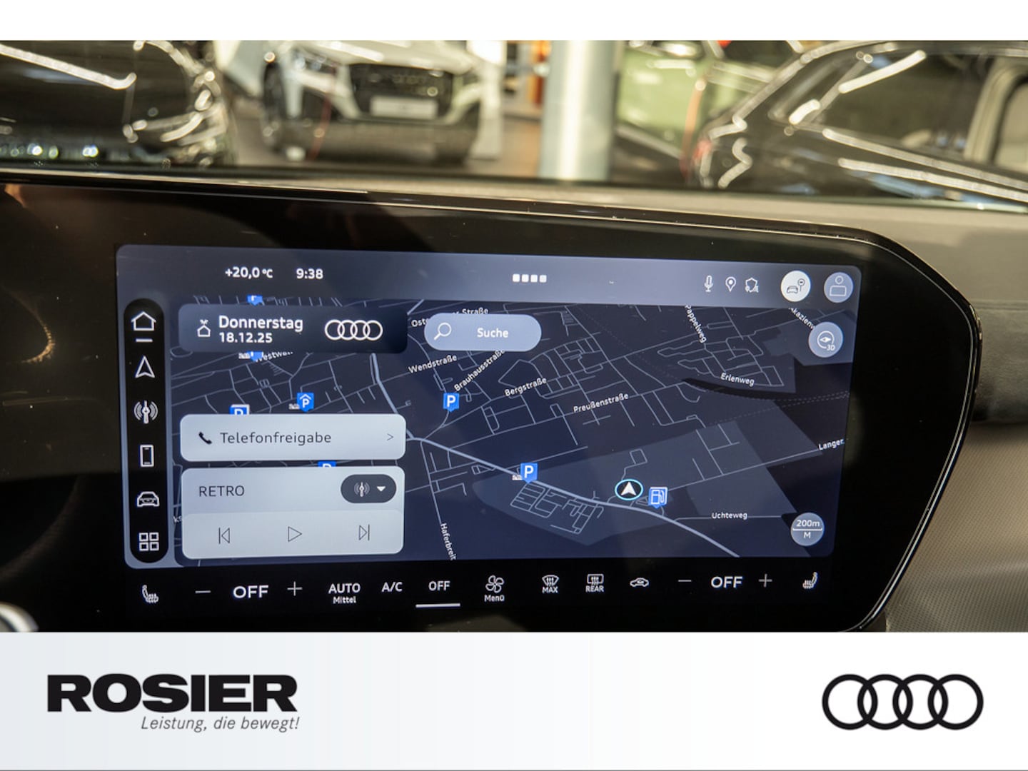 Bild über Audi Q3 Sportback TFSI quattro 195 kW S tronic - für weitere Informationen kontaktieren Sie den Audi Partner