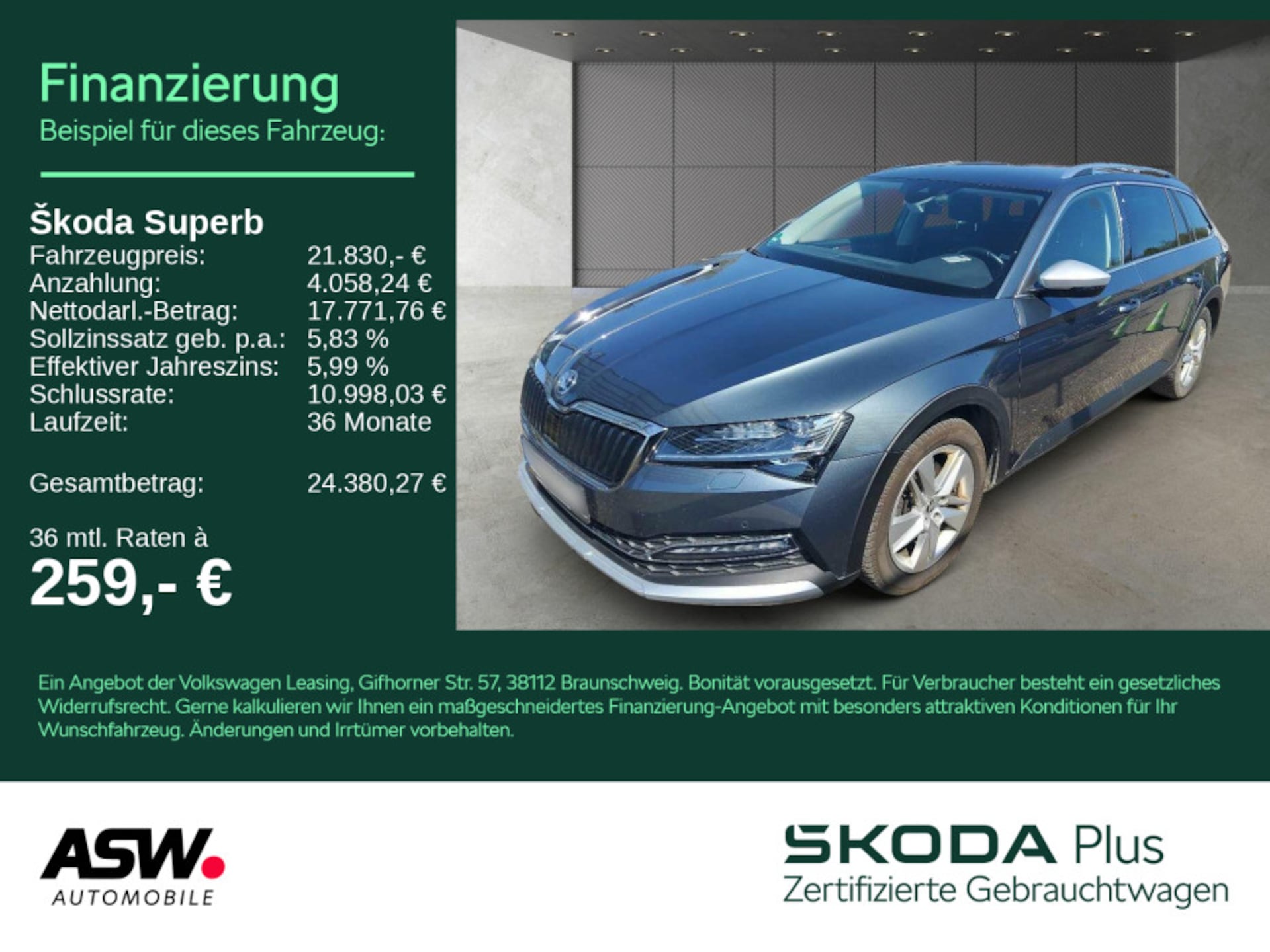Skoda Superb Combi Scout