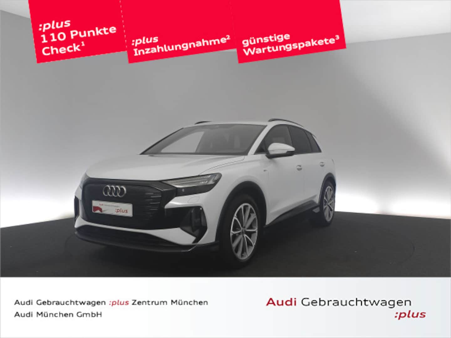 Bild über Audi Q4 e-tron 40 e-tron - für weitere Informationen kontaktieren Sie den Audi Partner