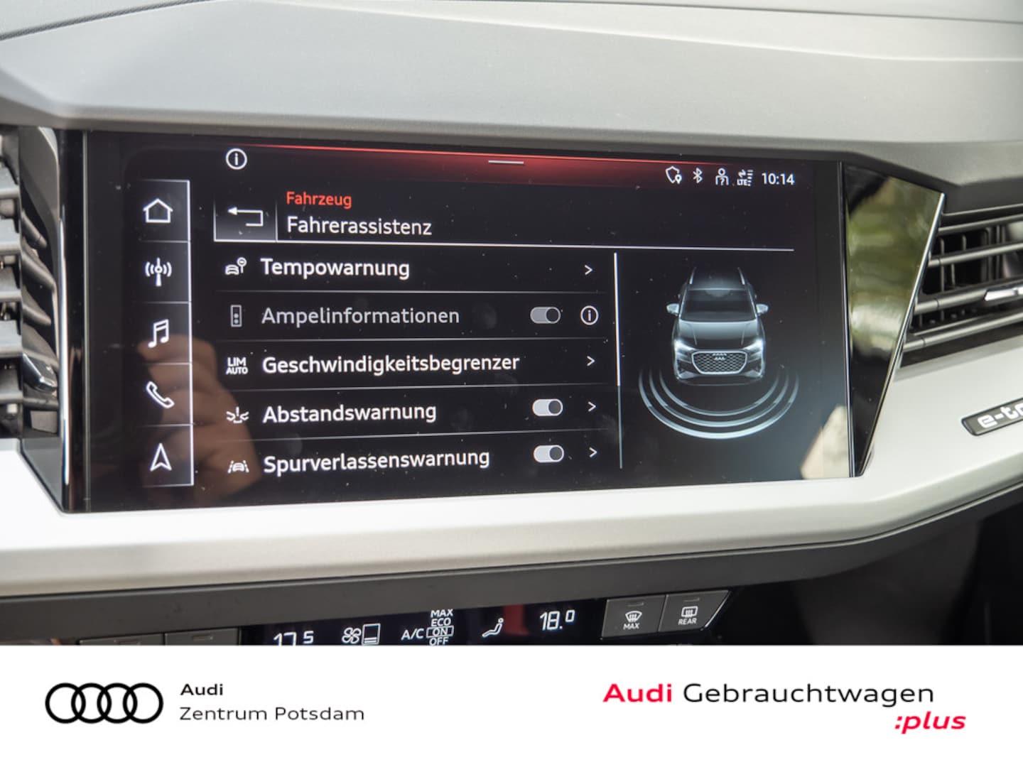 Bild über Audi Q4 e-tron 40 e-tron - für weitere Informationen kontaktieren Sie den Audi Partner
