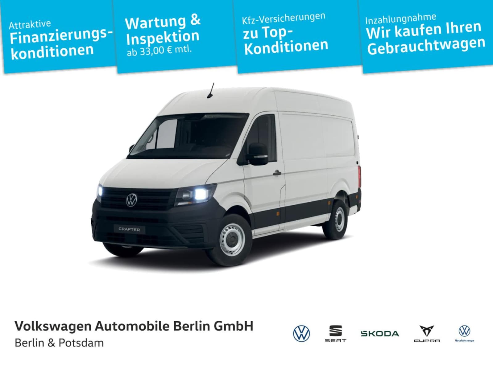 Volkswagen Crafter Kasten mittlerer Radstand