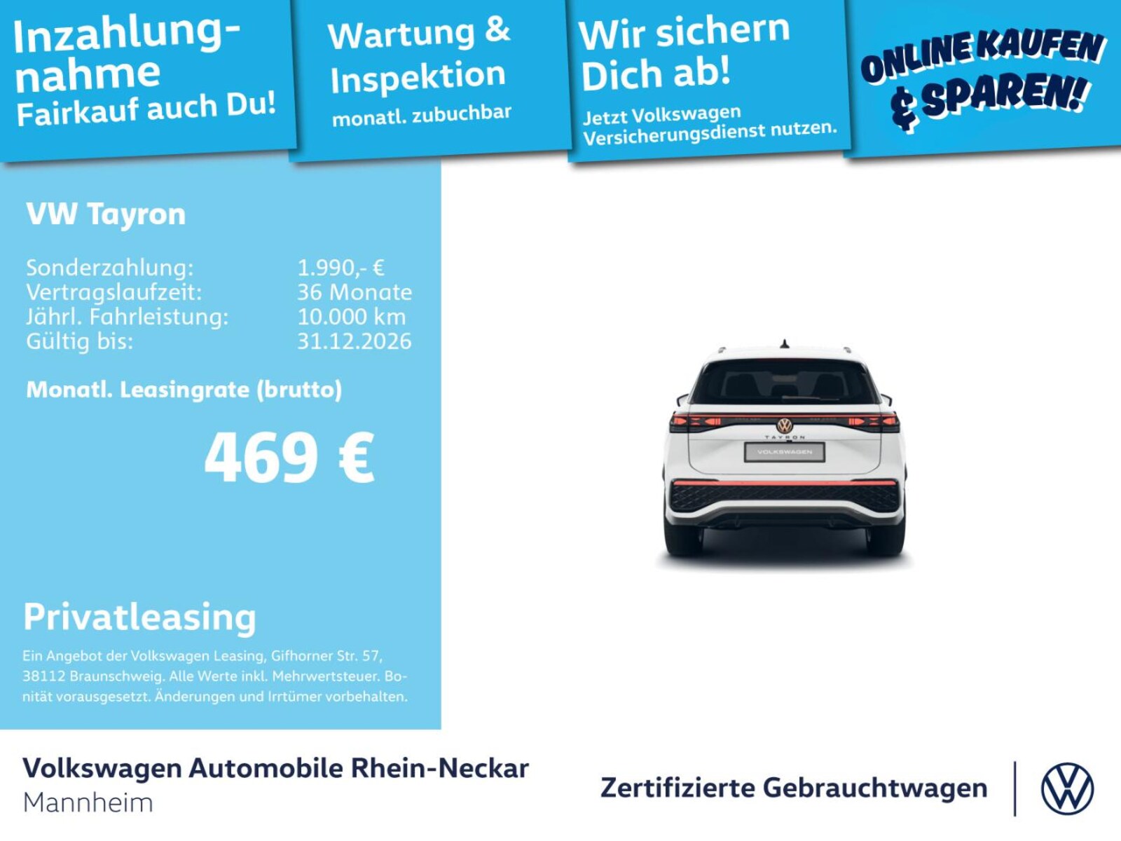Volkswagen Tayron – Bild 2