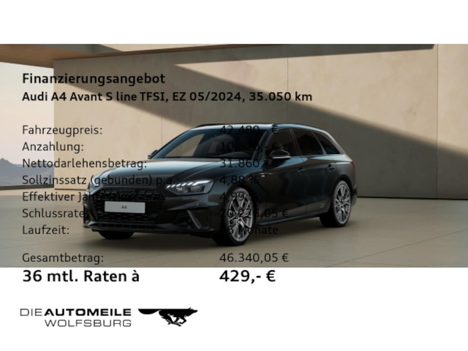 Audi A4 Avant S line