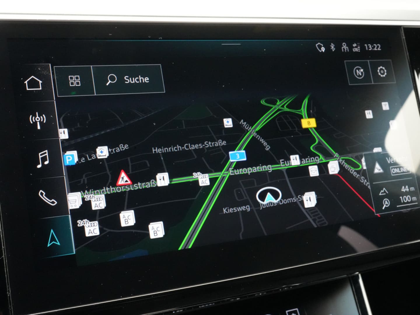 Bild über Audi Q8 e-tron S line 50 e-tron quattro - für weitere Informationen kontaktieren Sie den Audi Partner