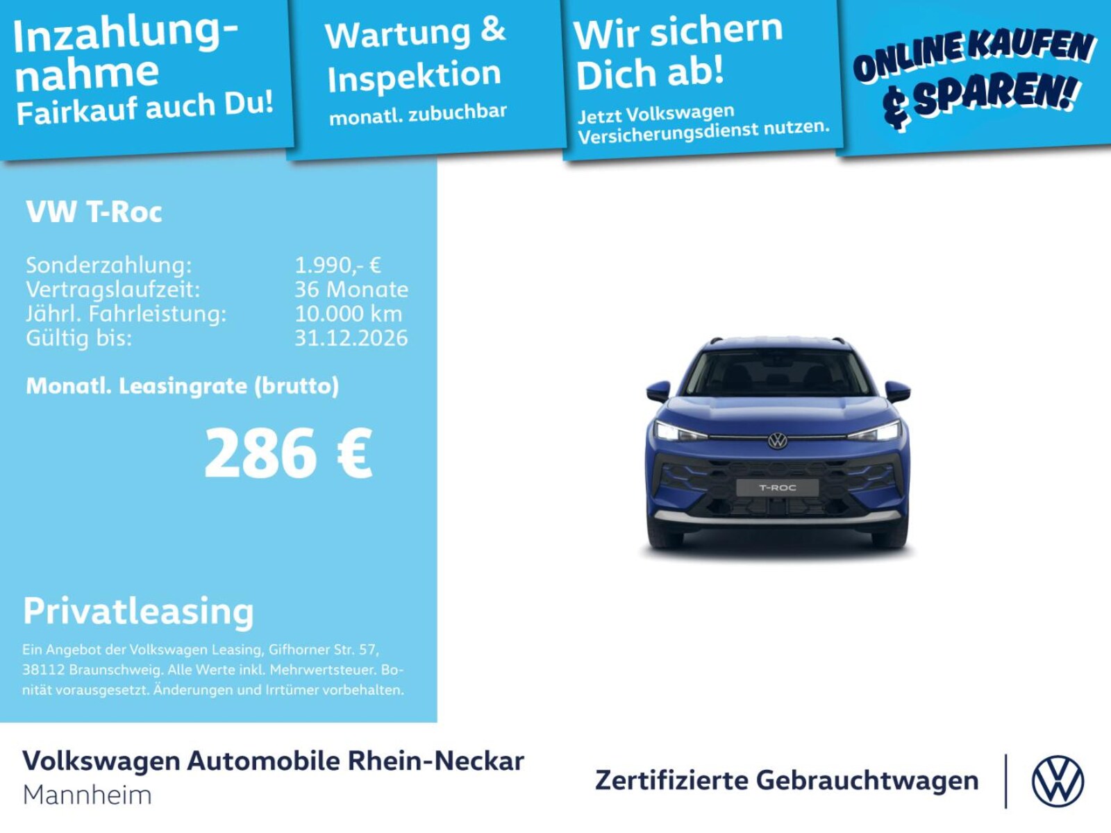 Volkswagen T-Roc – Bild 2