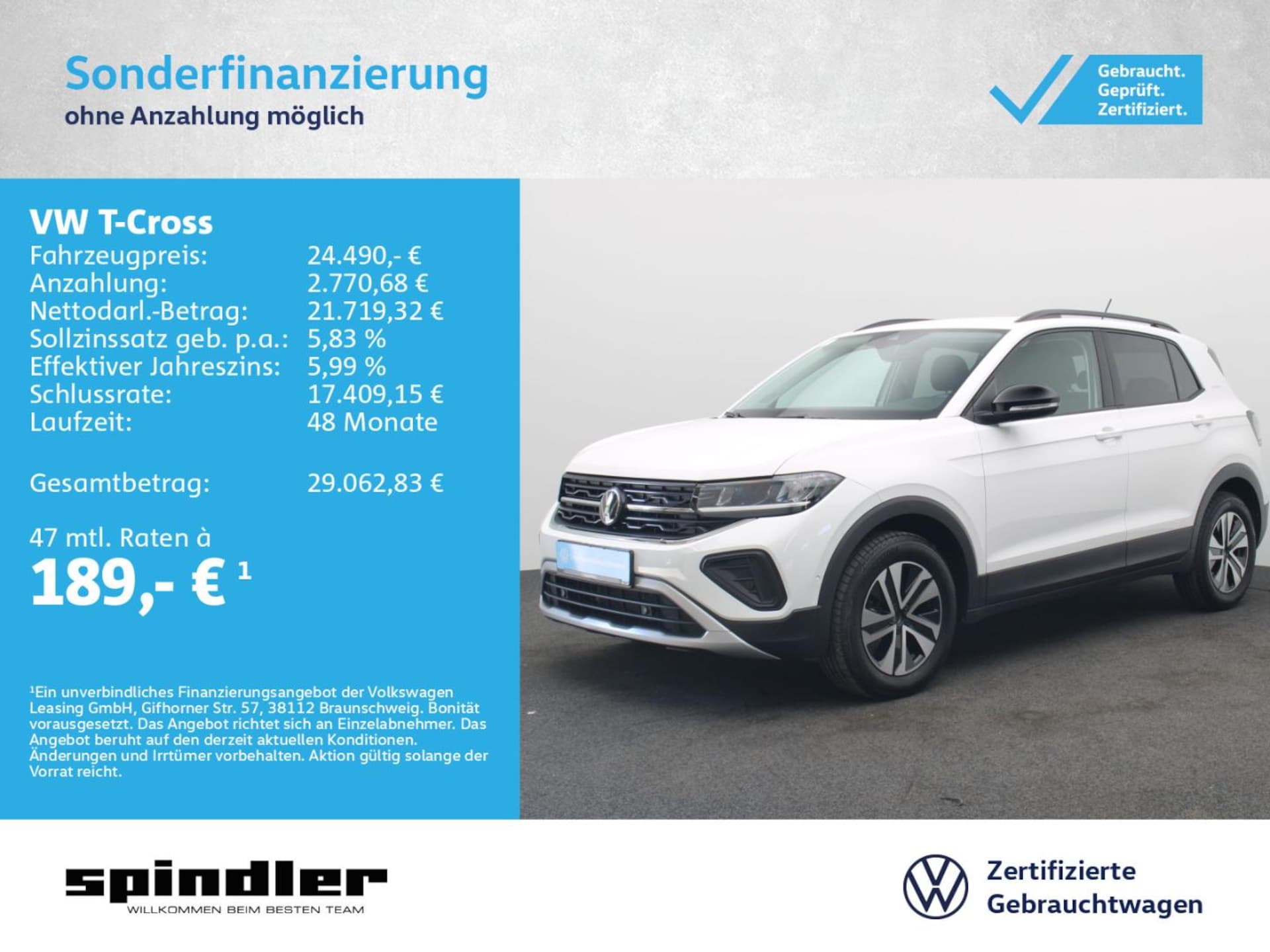Volkswagen T-Cross ENERGY