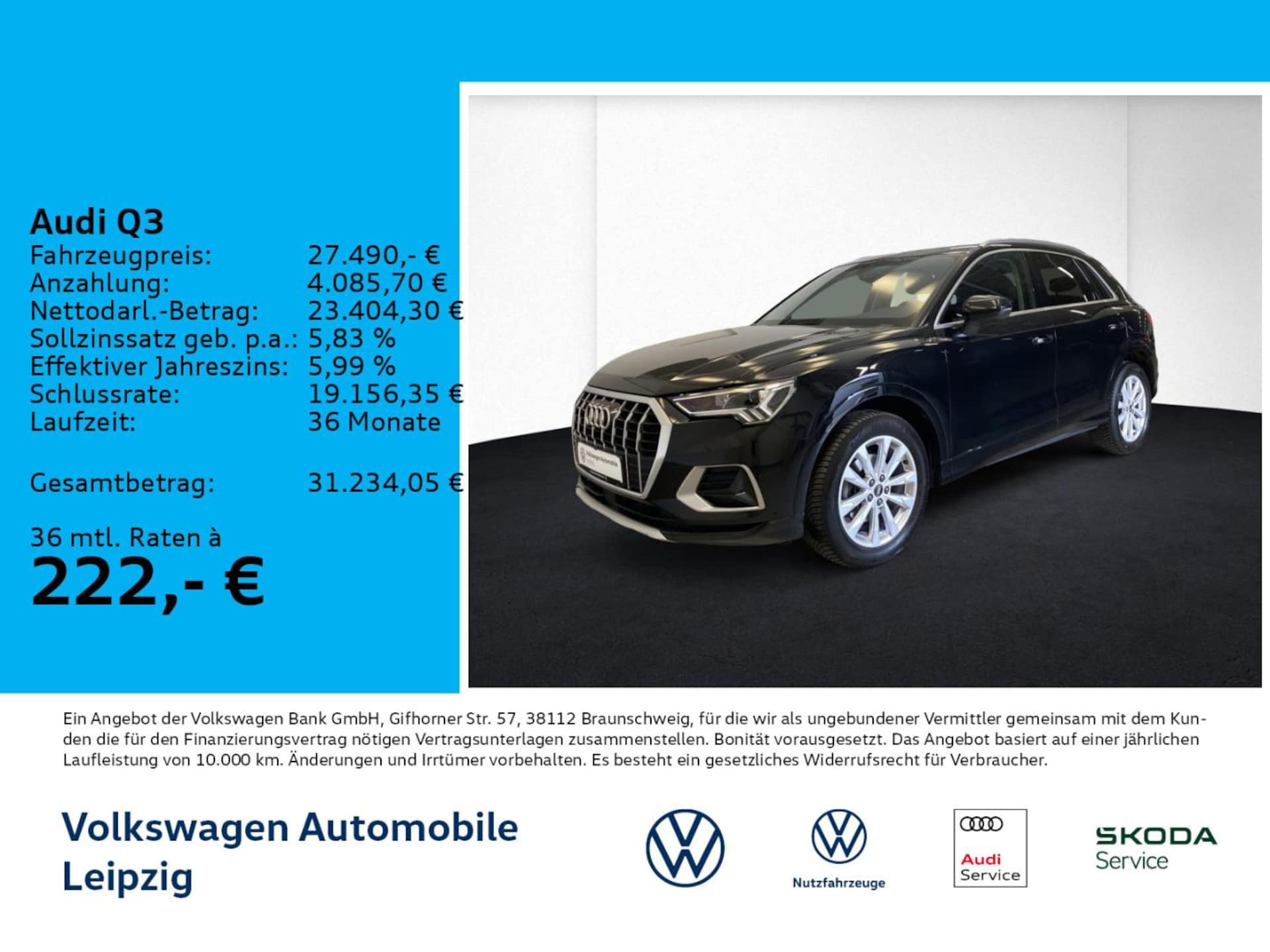 Audi Q3 SUV advanced