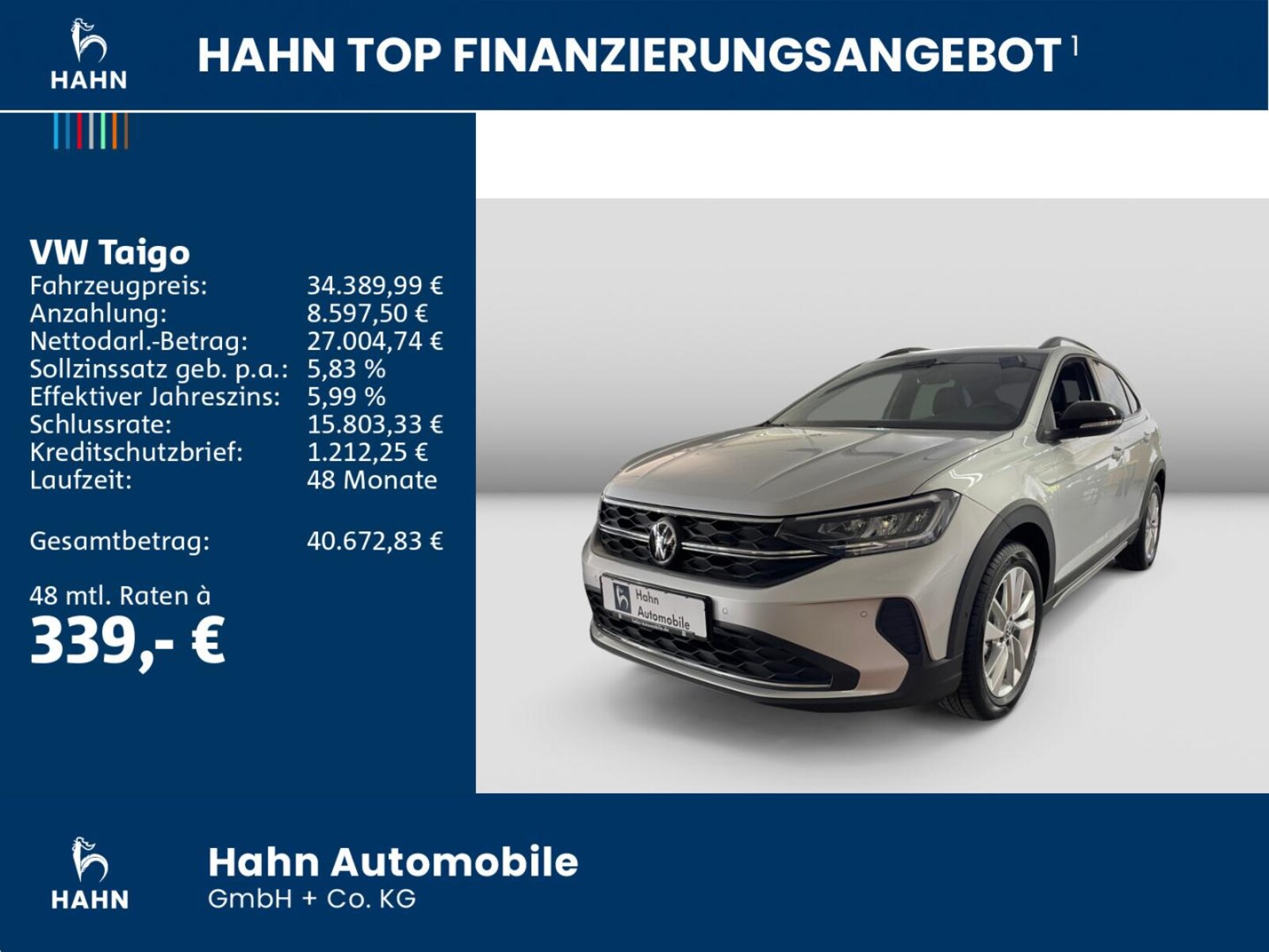 Volkswagen Taigo – Bild 2