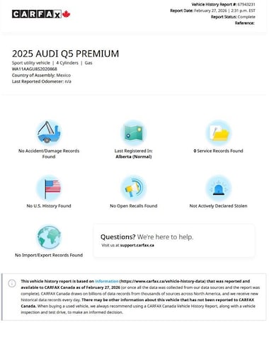 2025 Audi Q5
