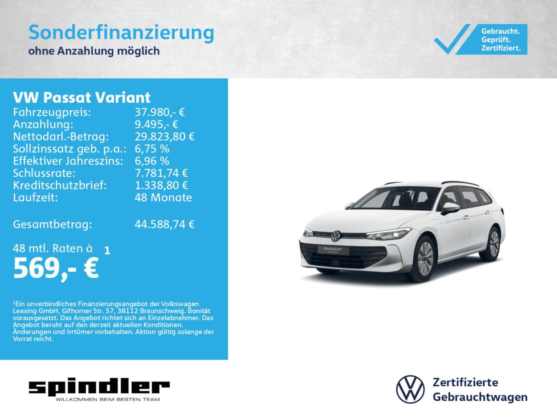 Volkswagen Passat Basis-Modell