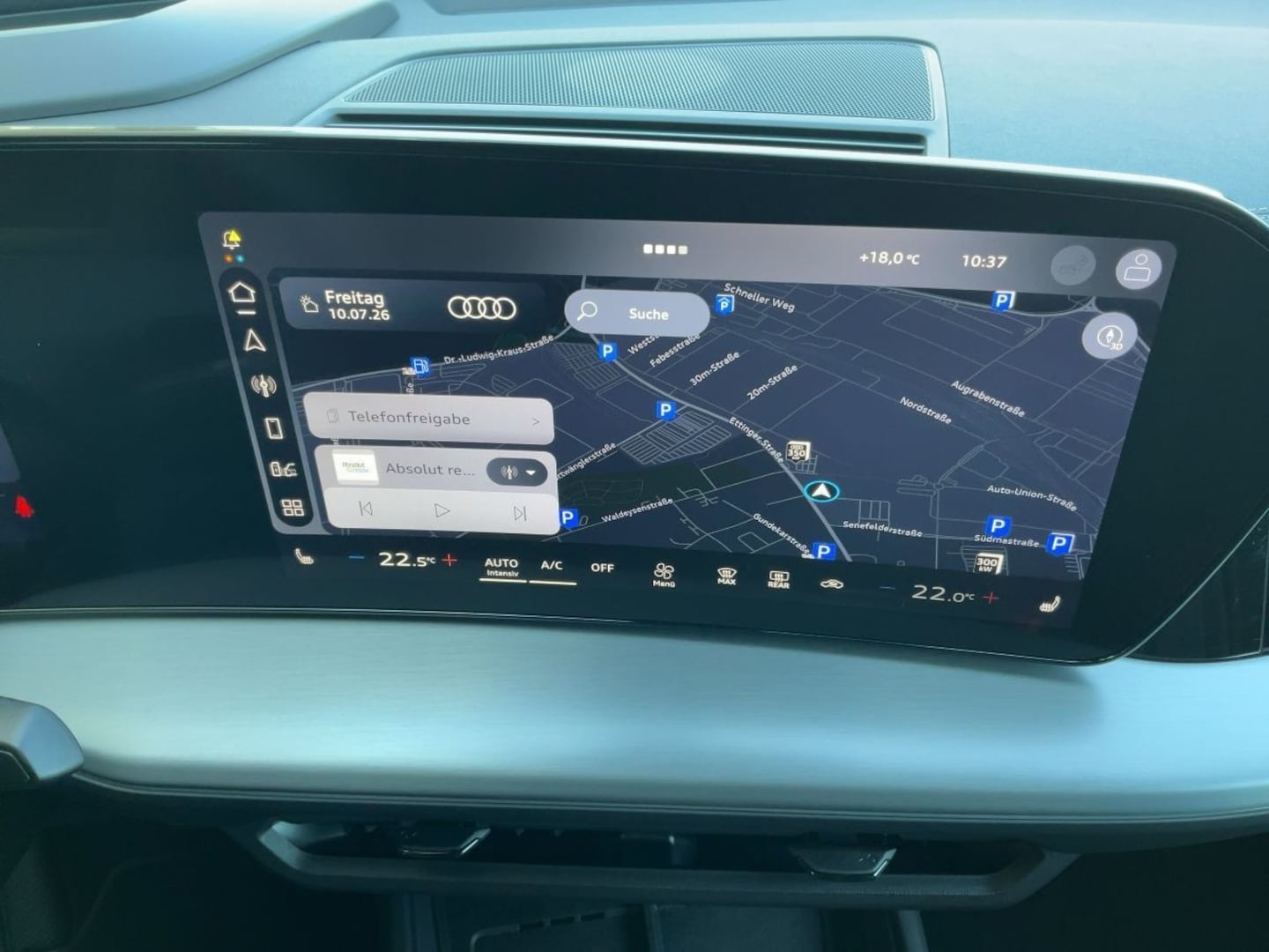 Bild über Audi Q4 Sportback e-tron e-tron performance 210 kW - für weitere Informationen kontaktieren Sie den Audi Partner